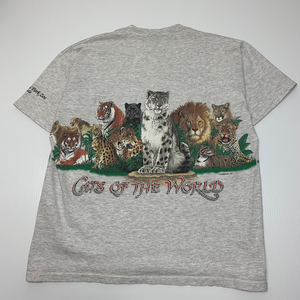 Vintage Cats Of The World Tee XL
