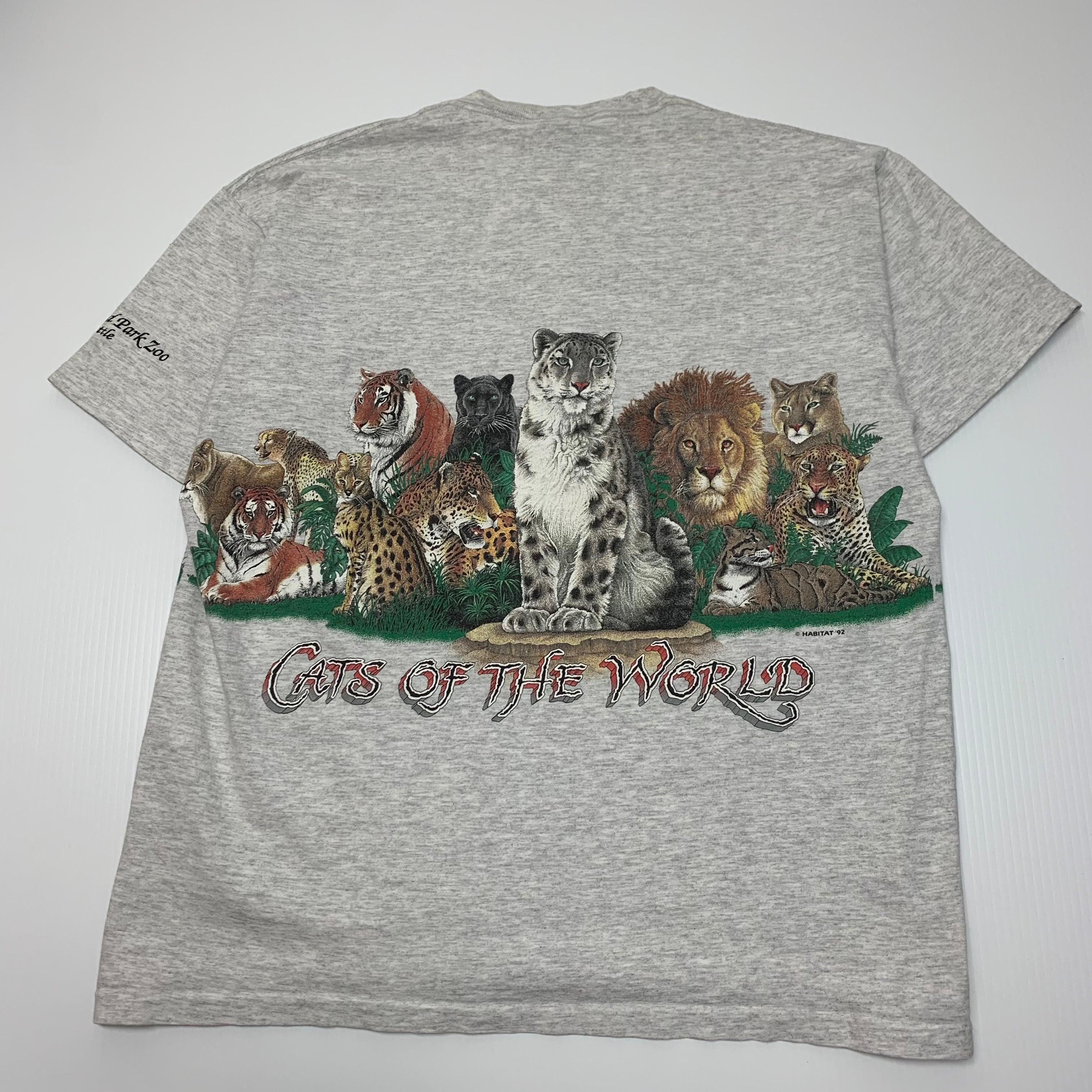 Vintage Cats Of The World Tee XL