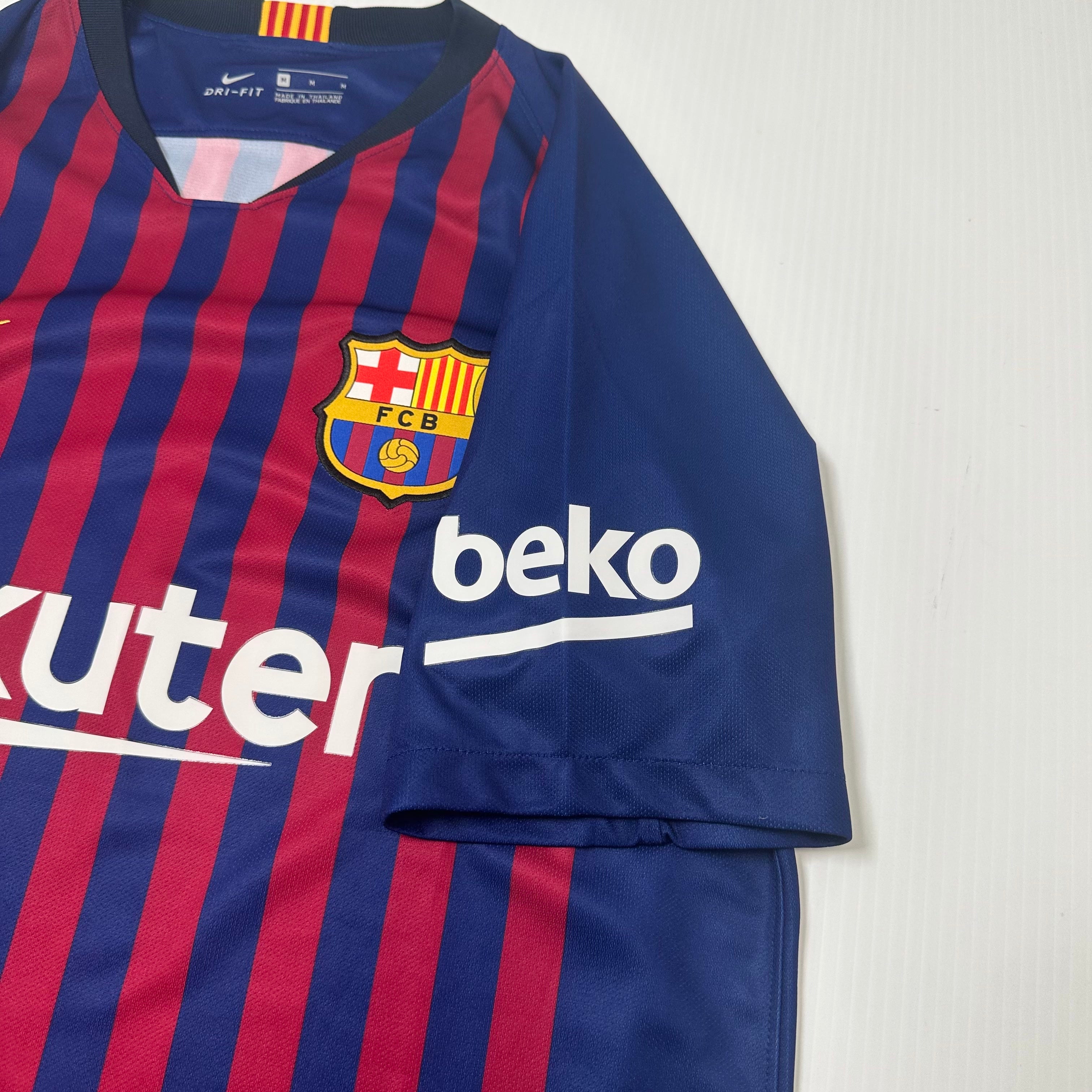 2018-19 Nike FC Barcelona Coutinho Home Jersey M