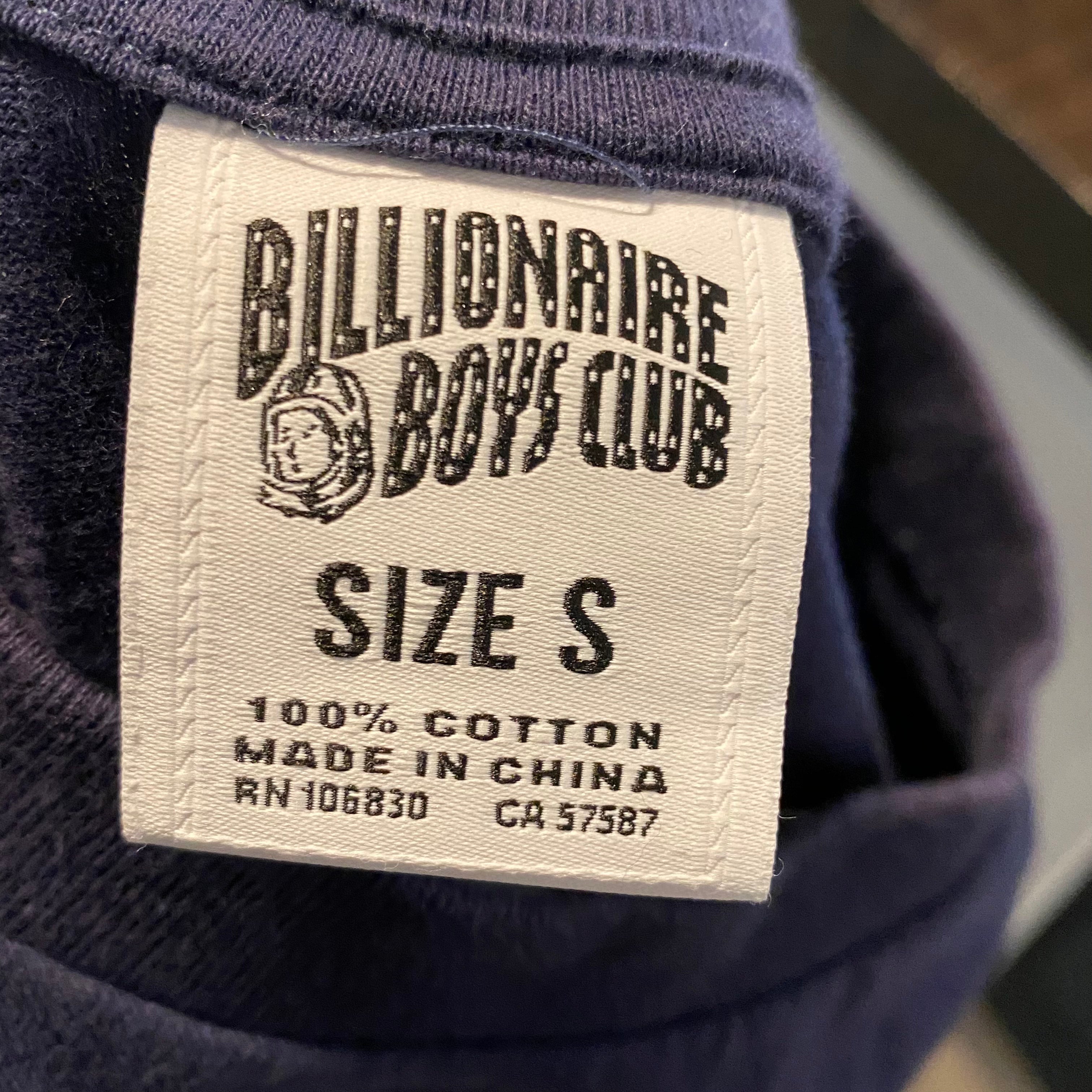 Navy Billionaire Boys Club Tee S