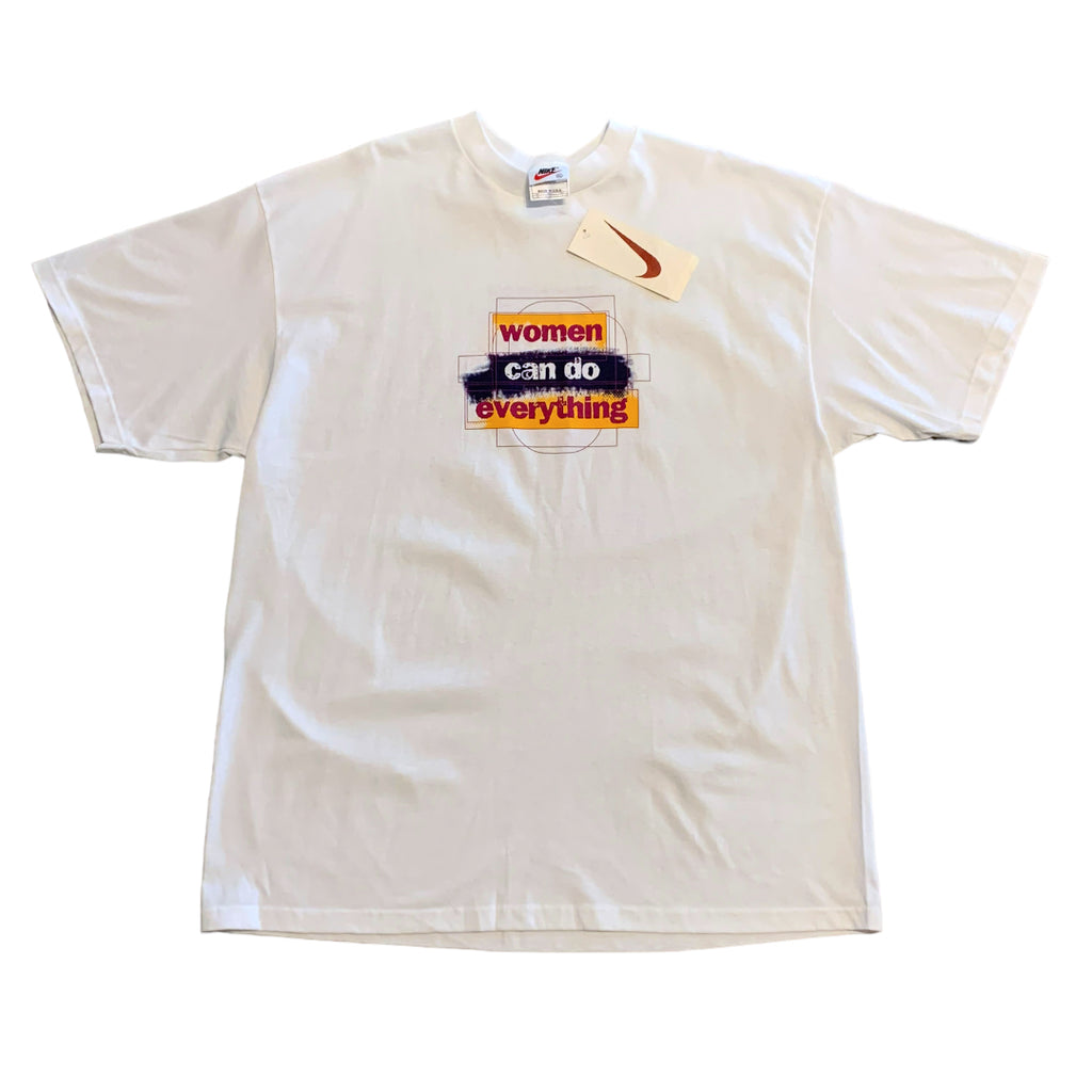 90s Nike Women Can Do Anything tee XL