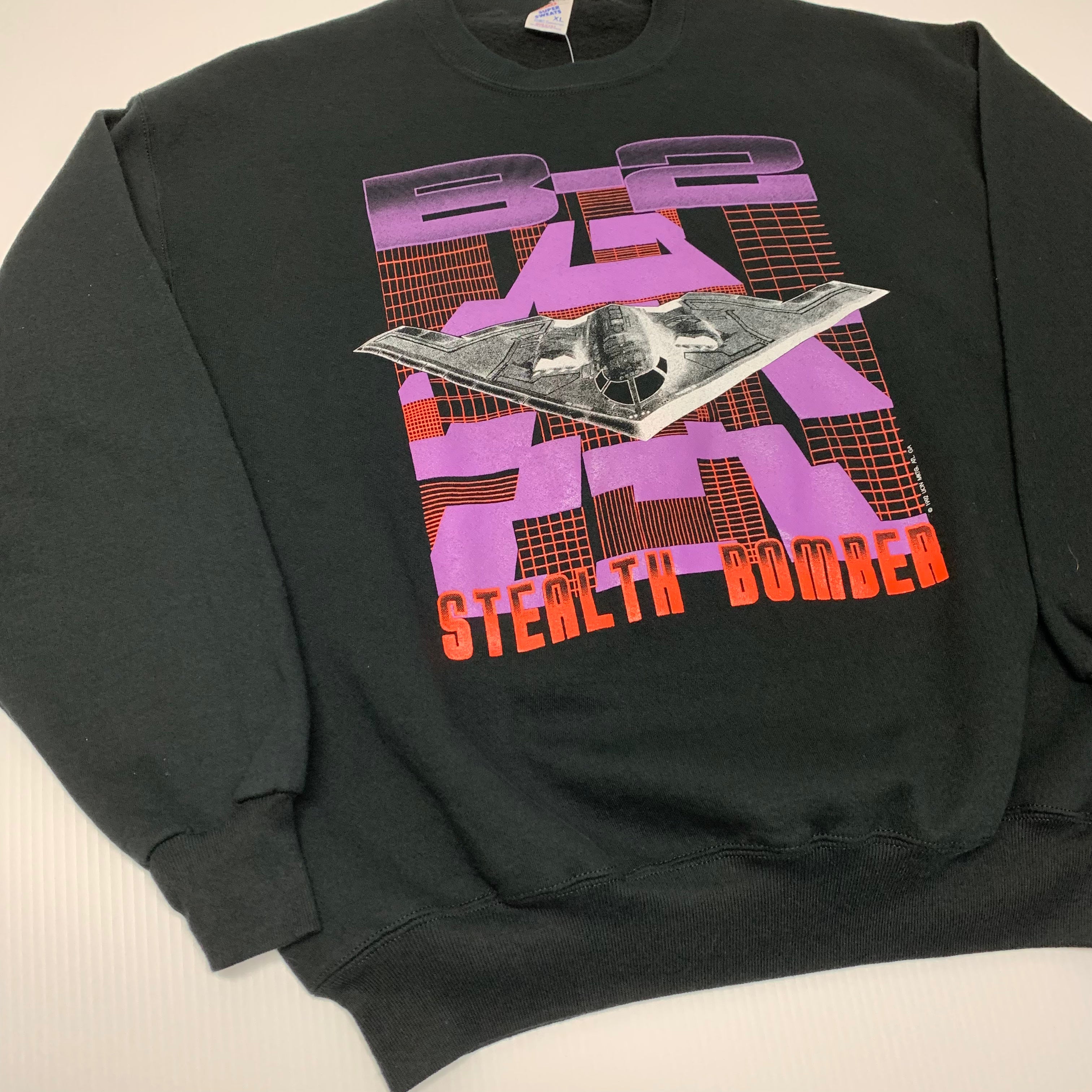 B-2 Stealth Bomber Crewneck XL