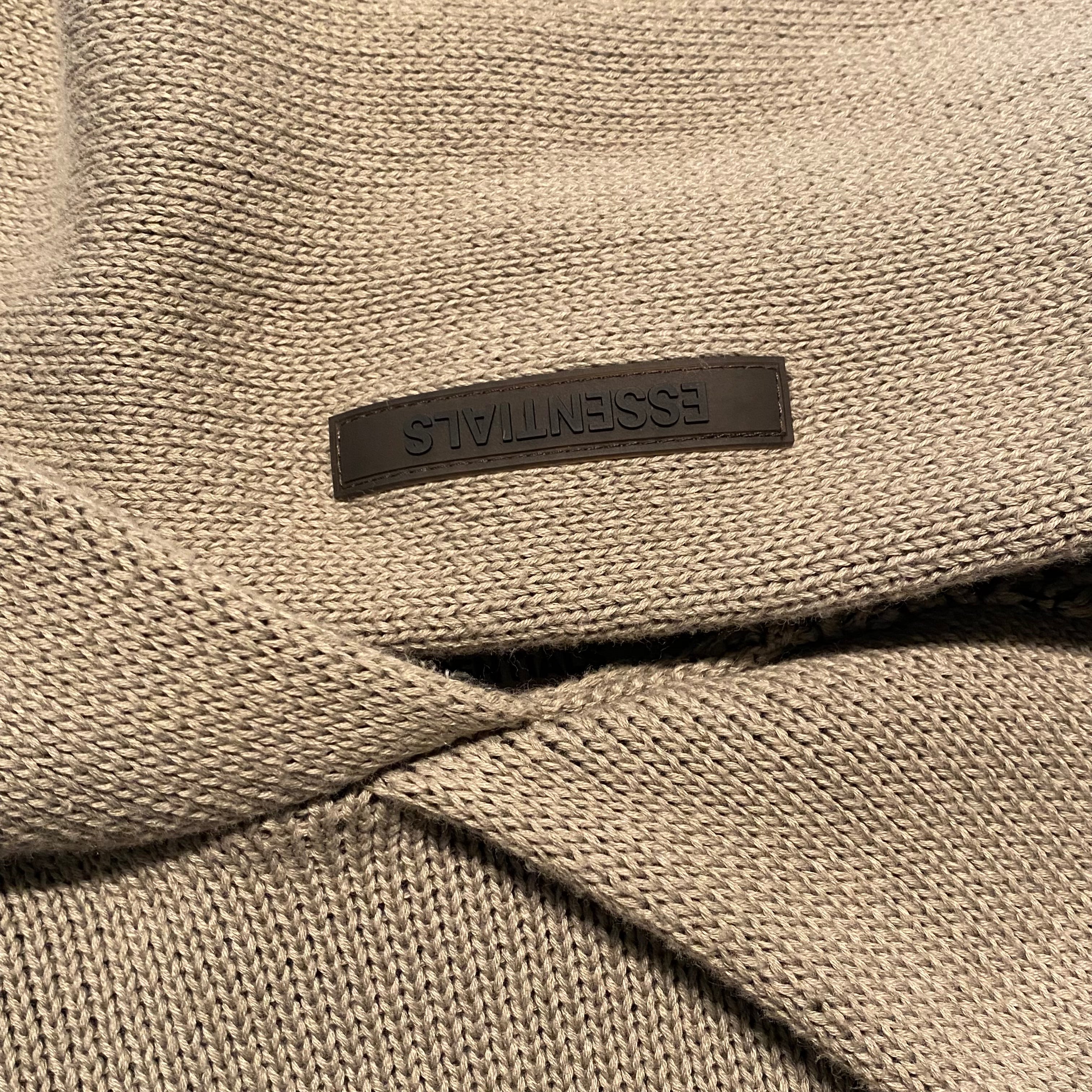 Essentials Knitted Hoodie M