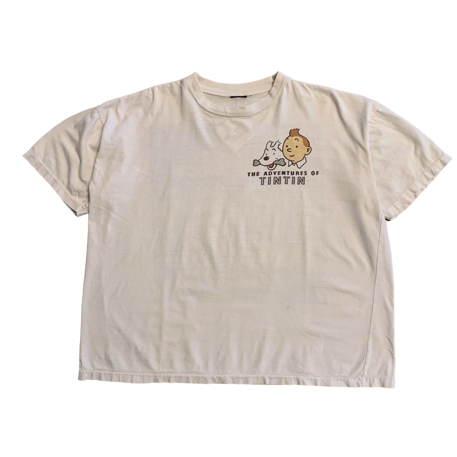 Vintage TinTin Adventures Tee L