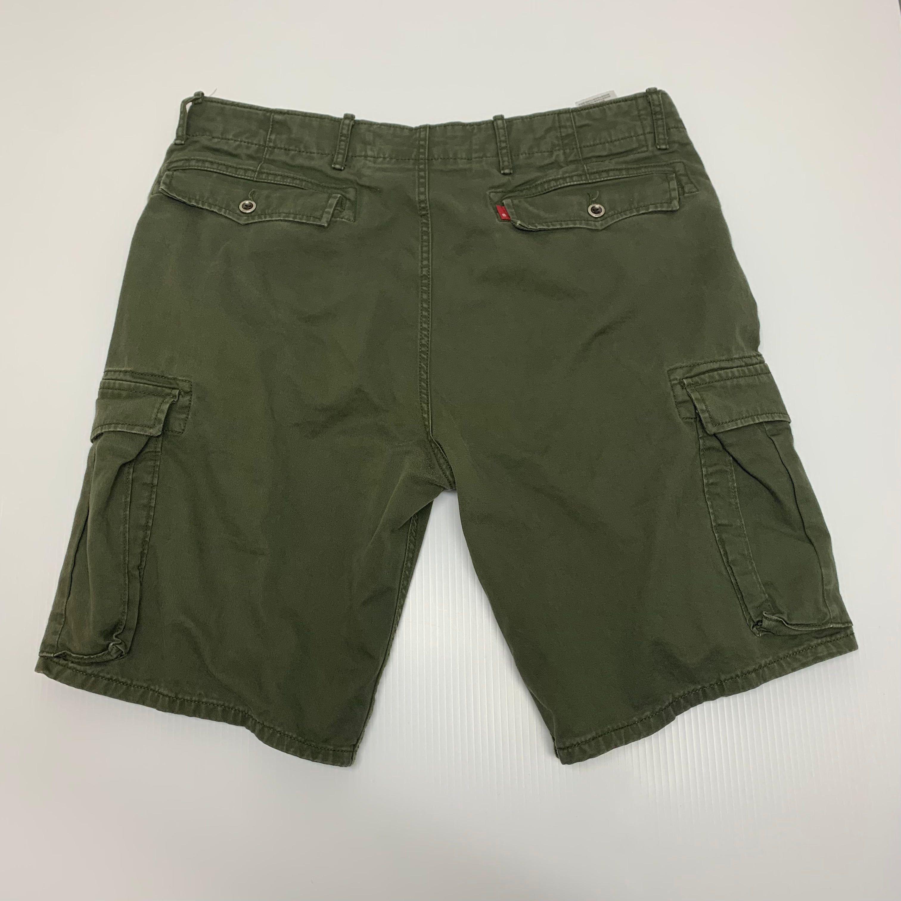 Levi’s Olive Cargo Shorts 36