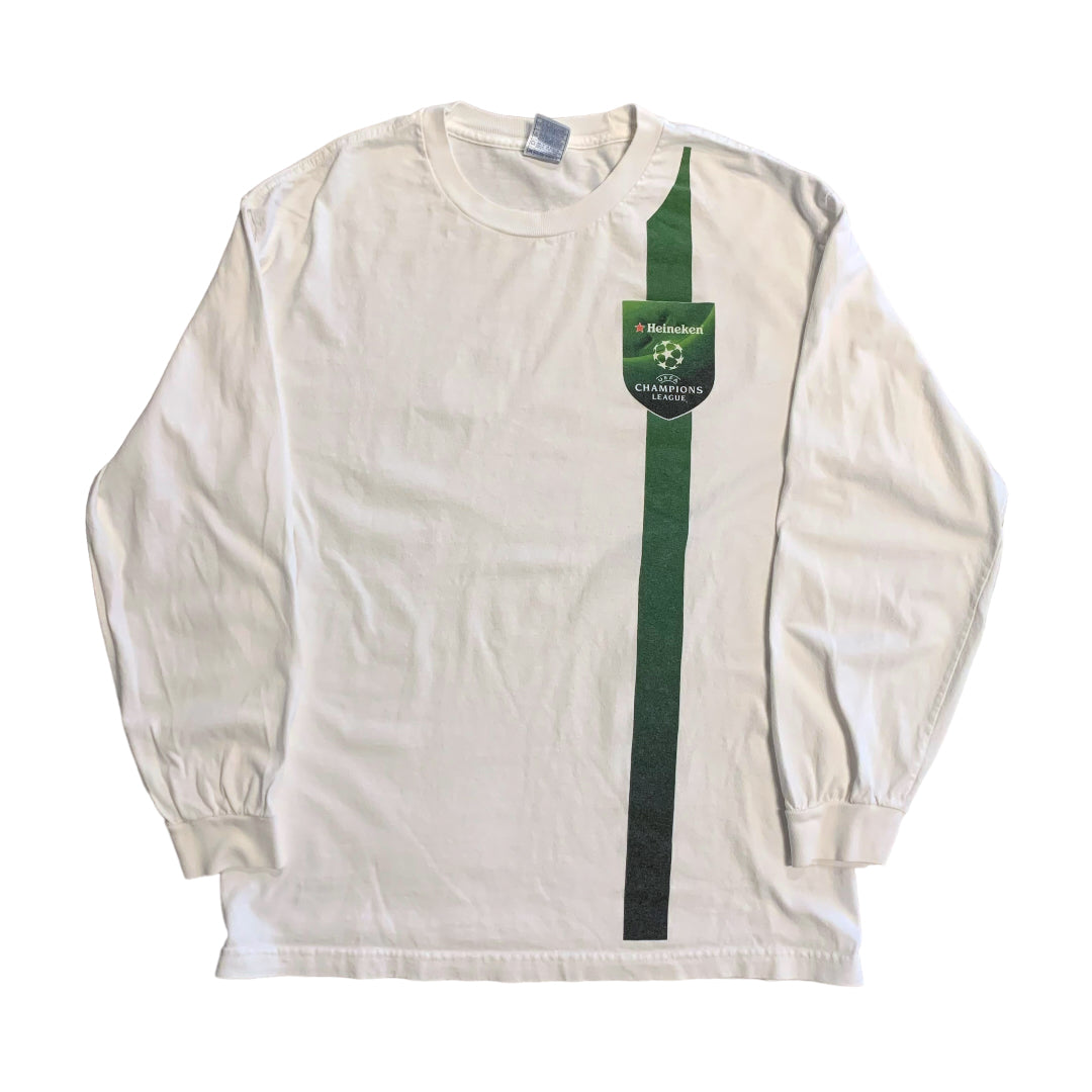 Vintage Heineken Champions League longsleeve shirt L/XL
