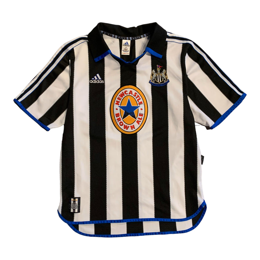 1999-00 Adidas Newcastle home jersey M