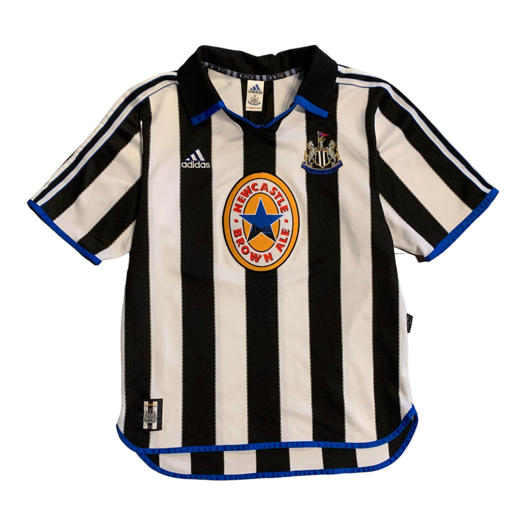 1999-00 Adidas Newcastle home jersey M