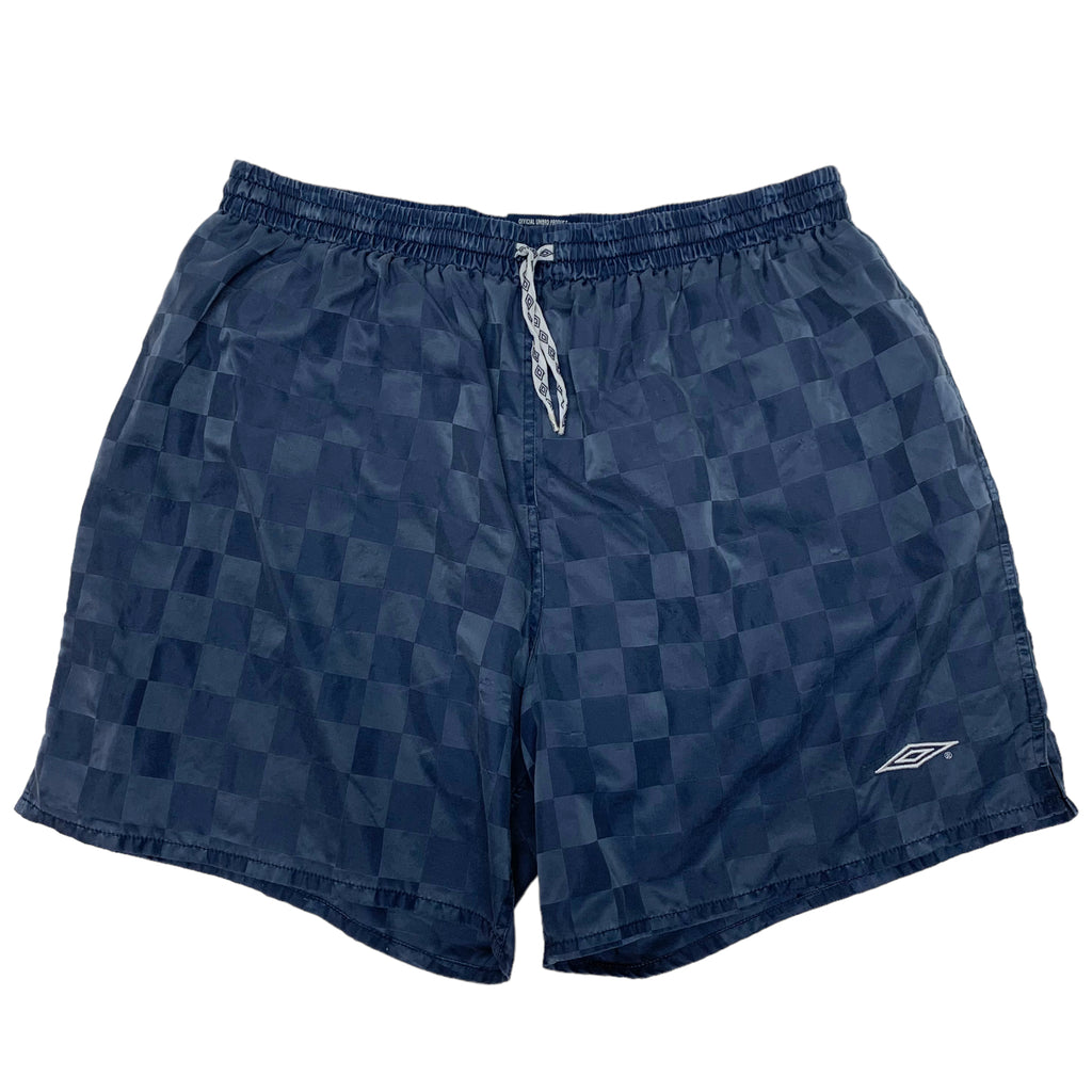 Blue Umbro Checkered Shorts XL