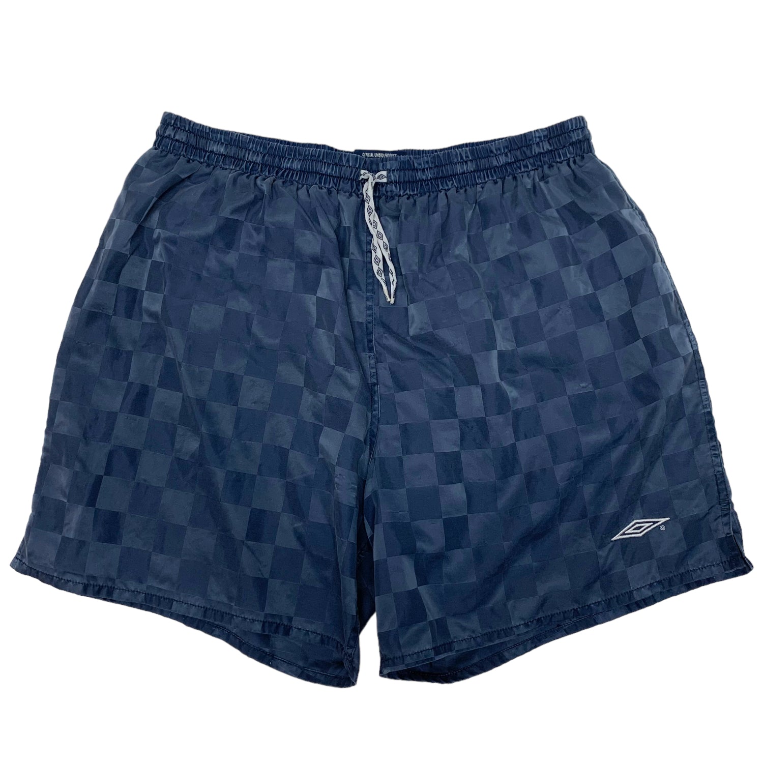 Blue Umbro Checkered Shorts XL