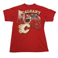 90s Calgary Flames Graphic Tee M