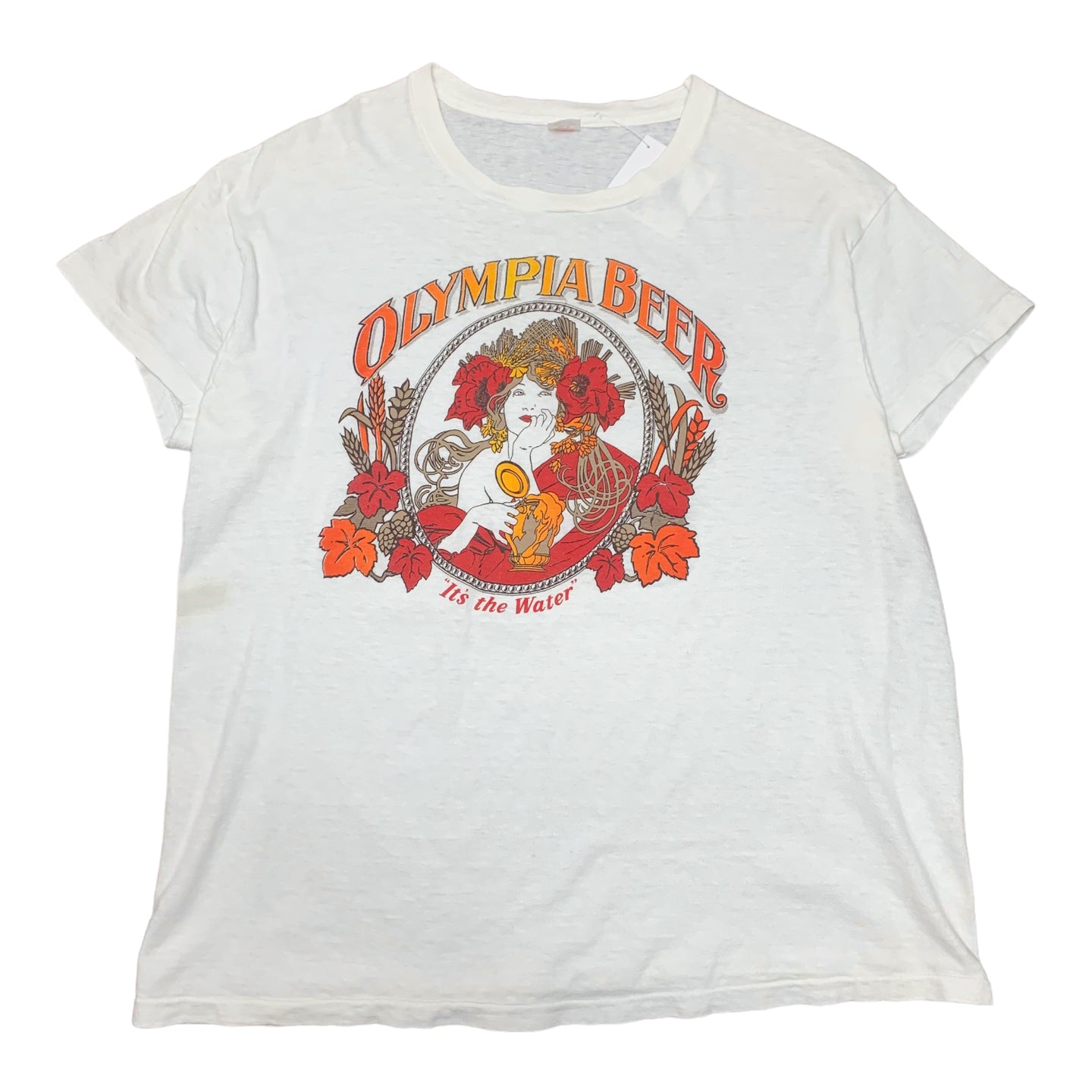 Vintage Olympia Beer Tee XL