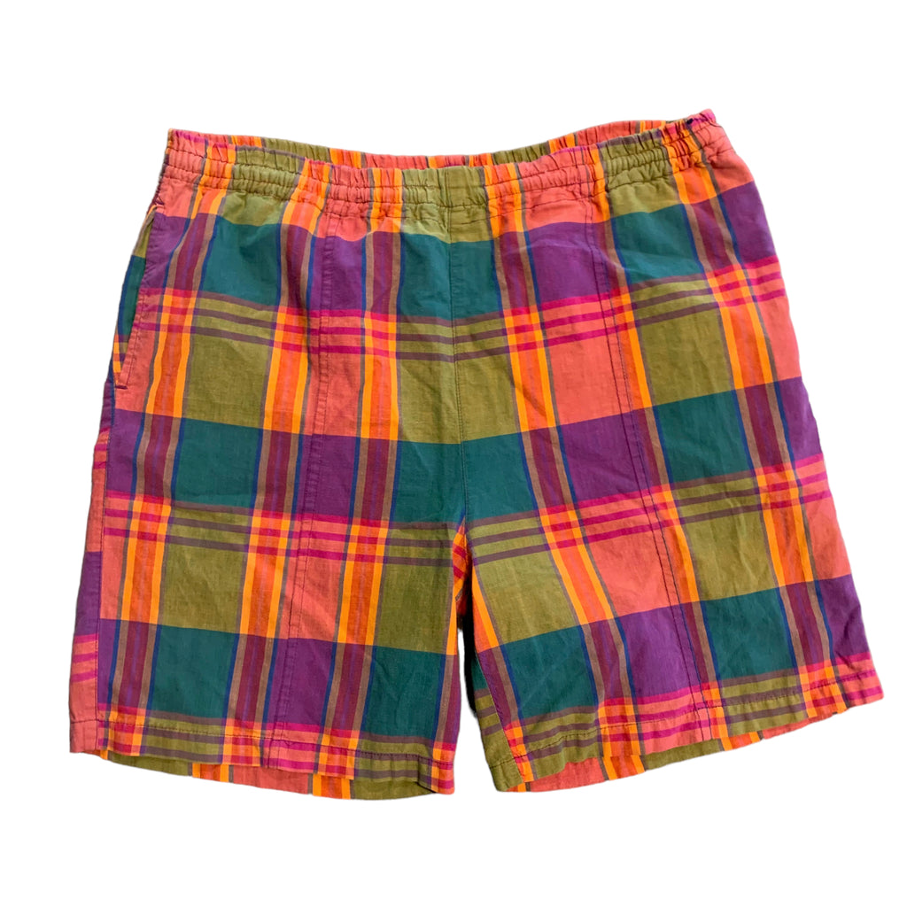 90s Plaid Shorts L