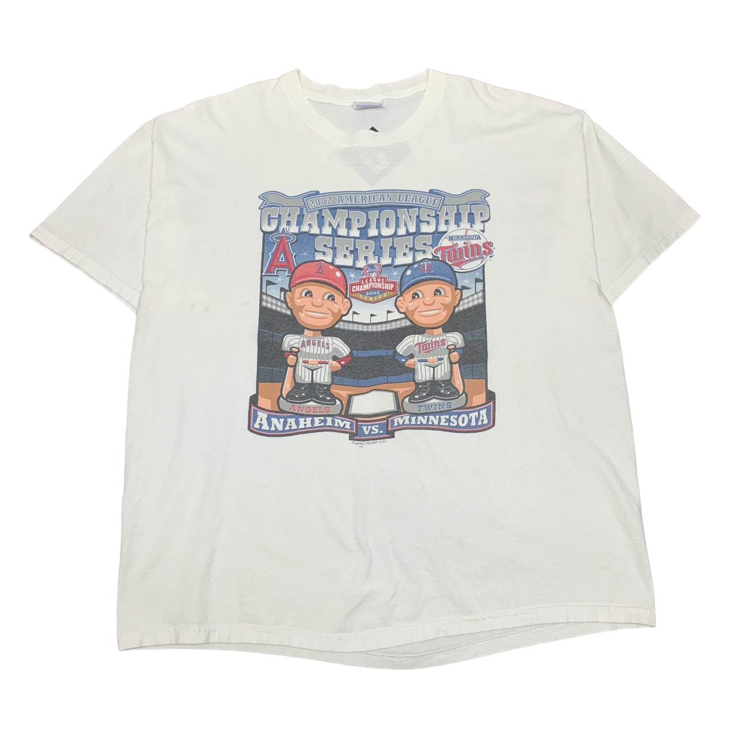 2002 ALCS Bobble Head Tee XL