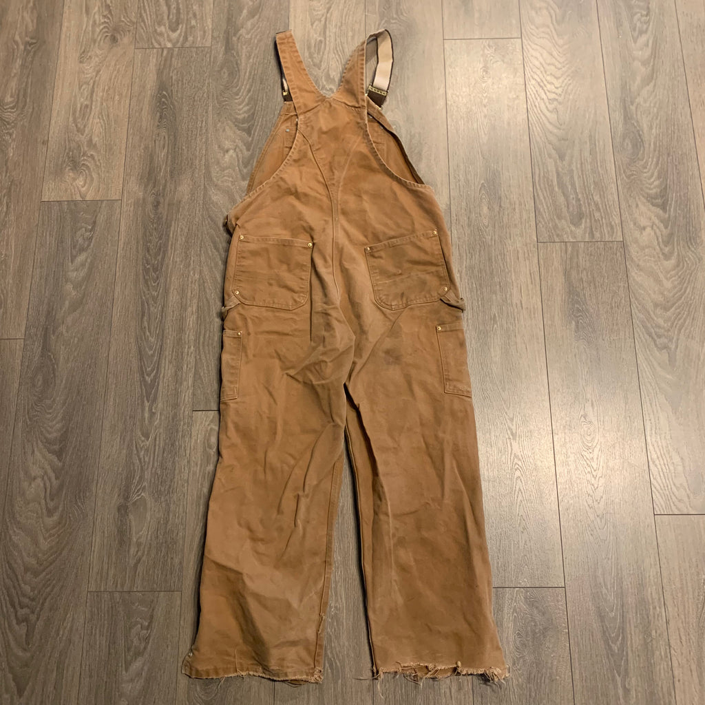 Vintage Tan Carhartt Overalls 36
