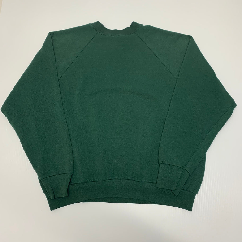 Vintage Green Raglan Crewneck XL