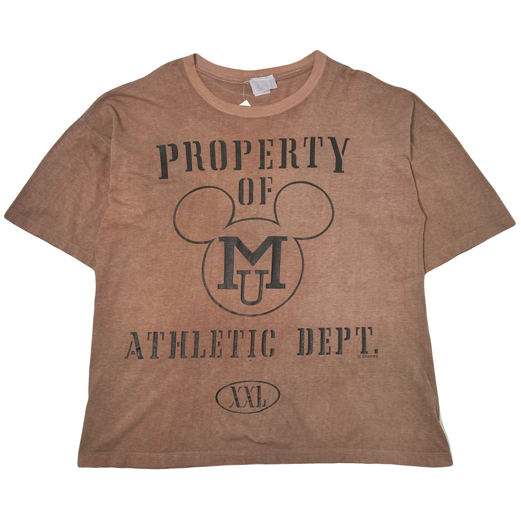 Vintage Disney Mickey University Graphic Tee XXL