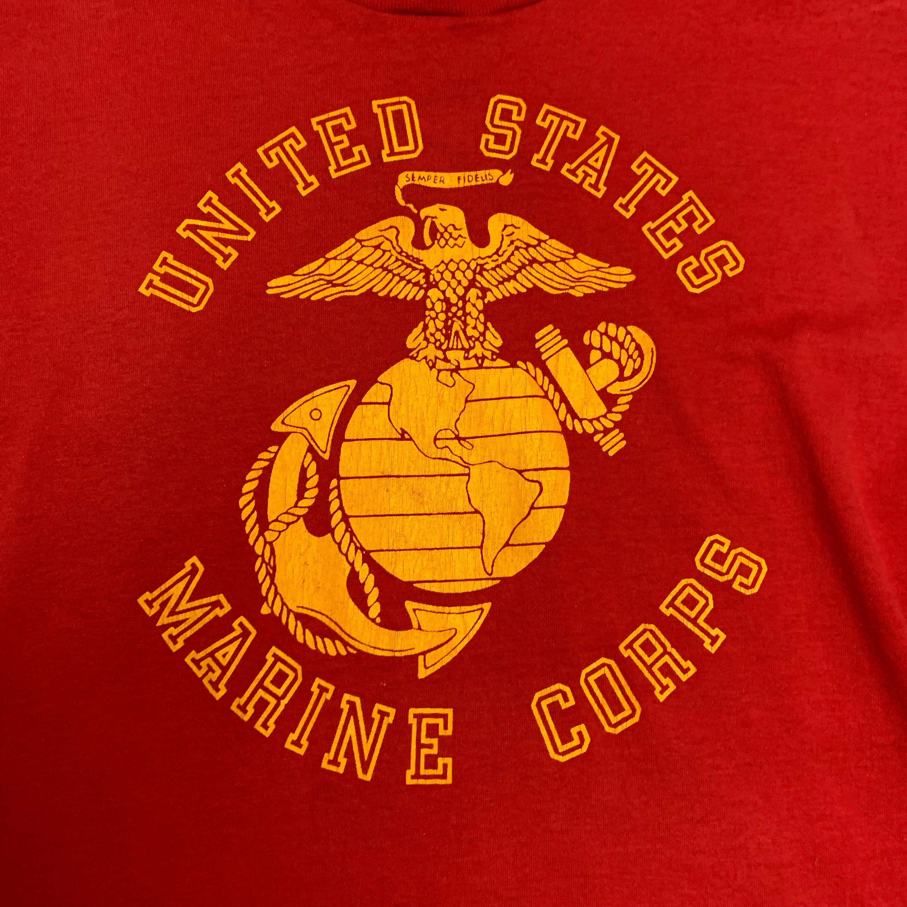 80s US Marine Corps Tee L