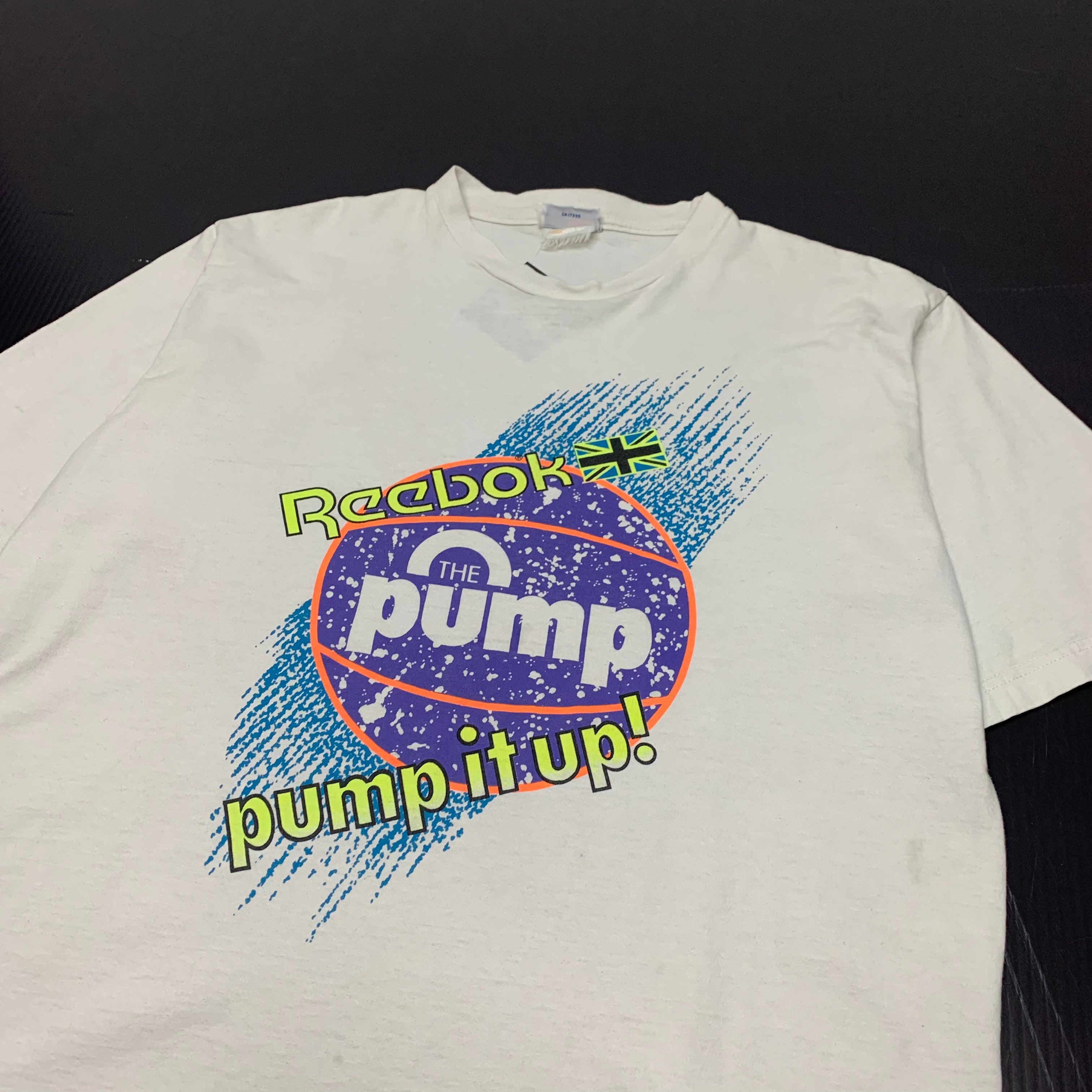 90s Reebok Pump Tee L