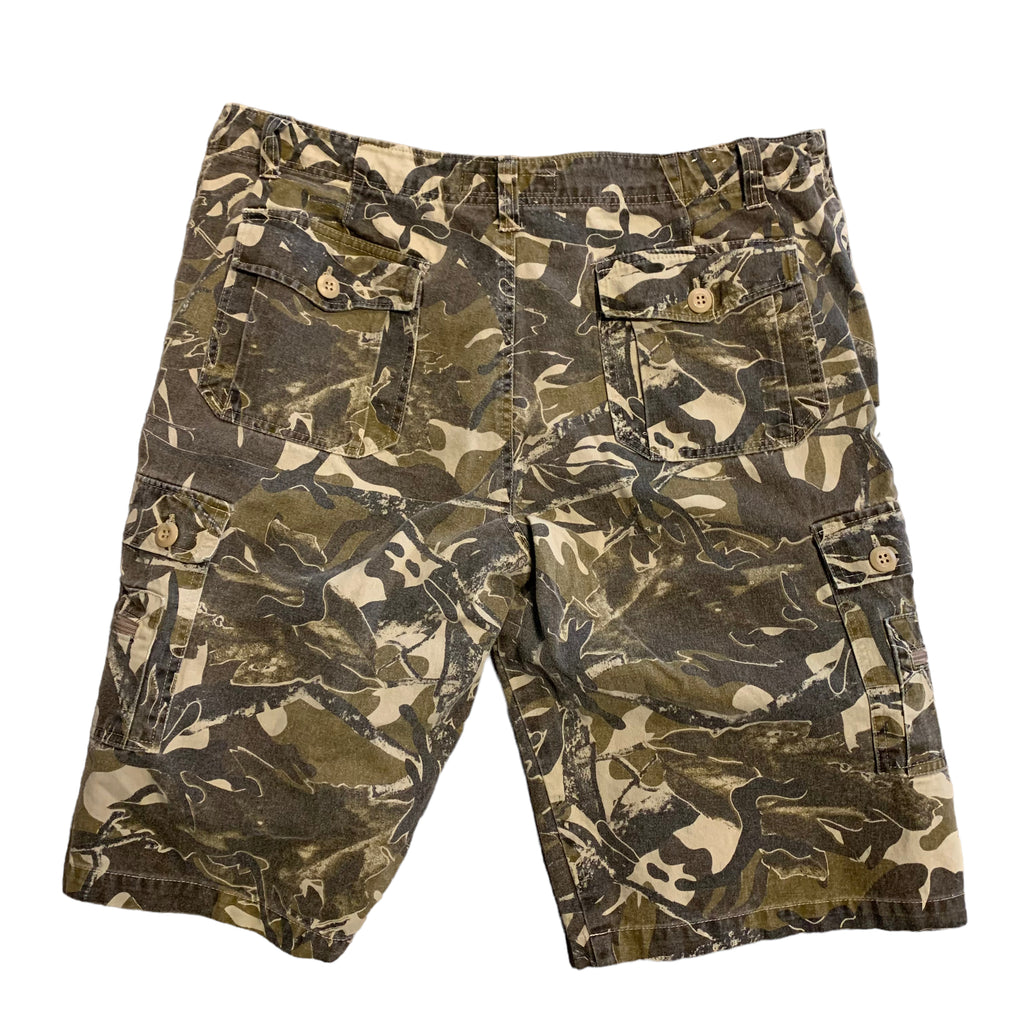 Y2K Tuned Industry Camo Shorts 38