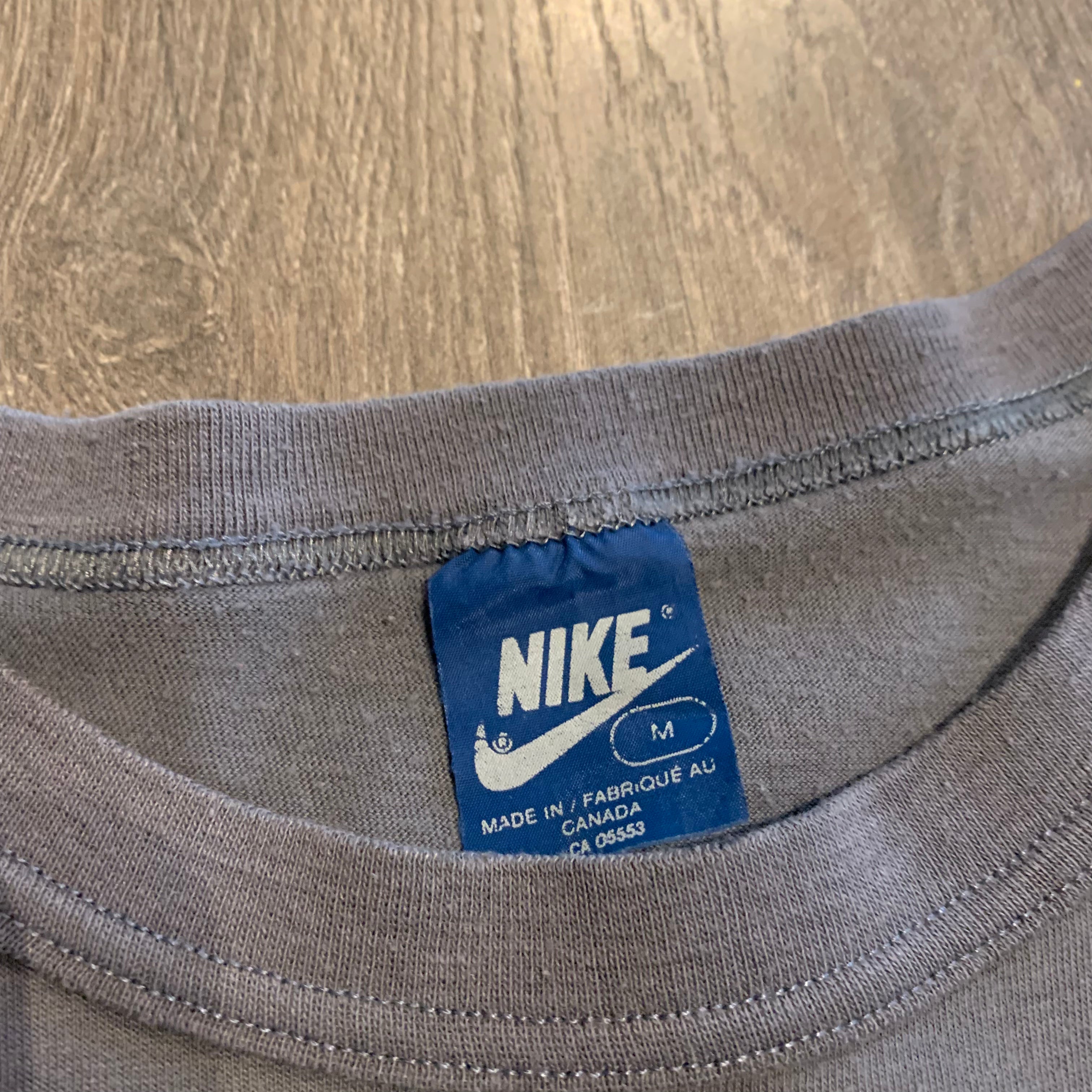 80s Nike Striped Tee M