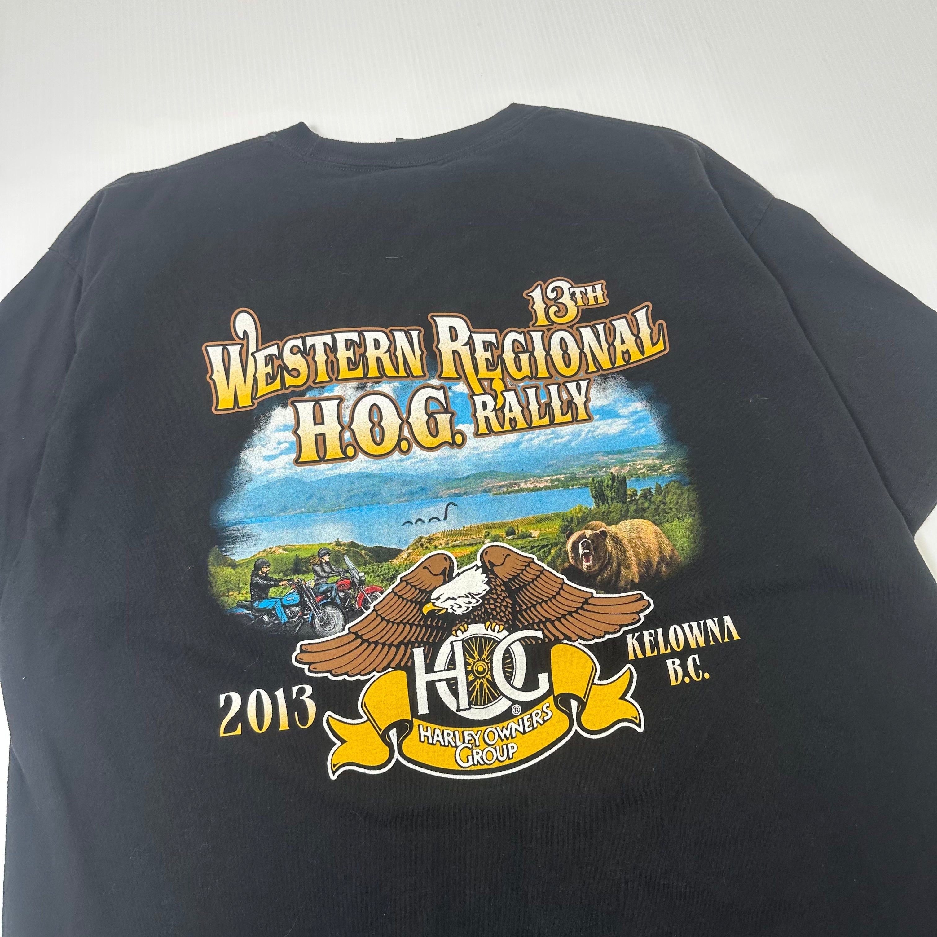 Harley Davidson Western H.O.G. Rally Graphic Tee XXL