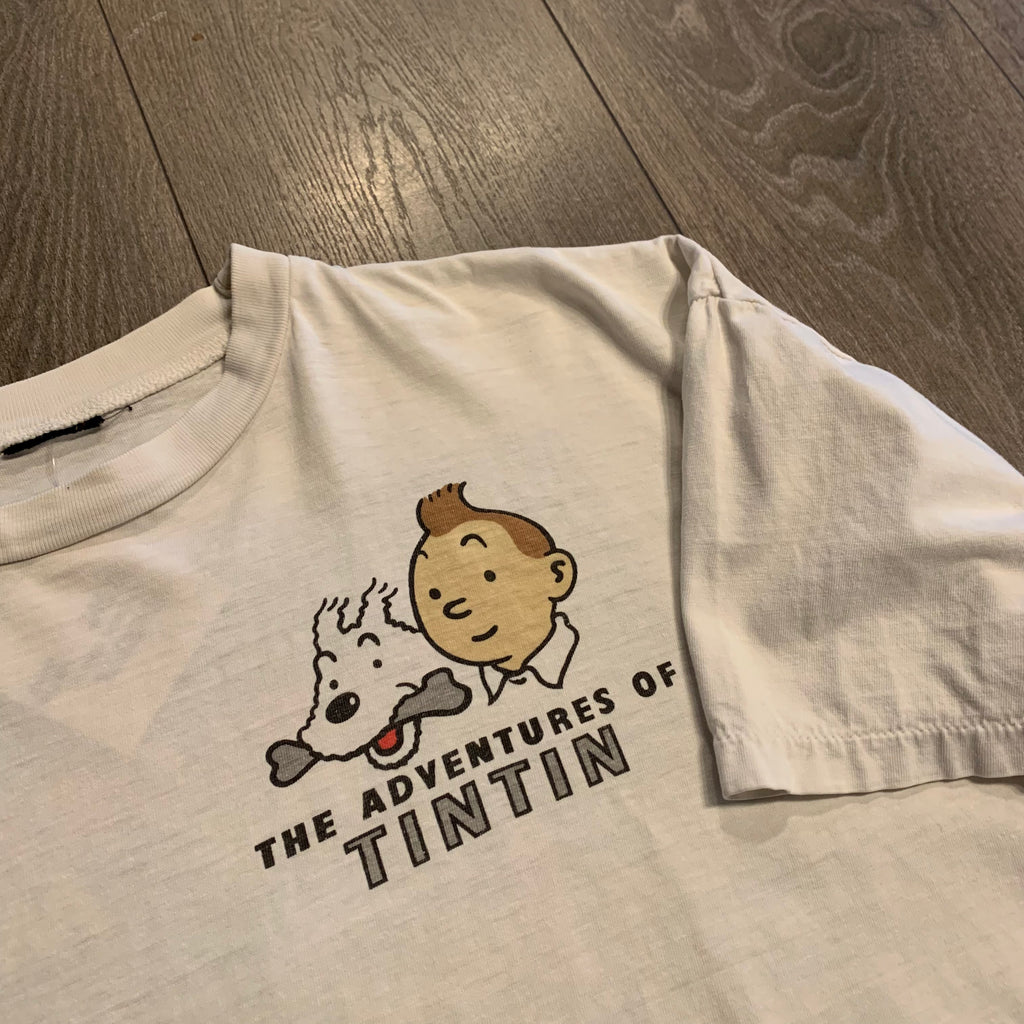 Vintage TinTin Adventures Tee L