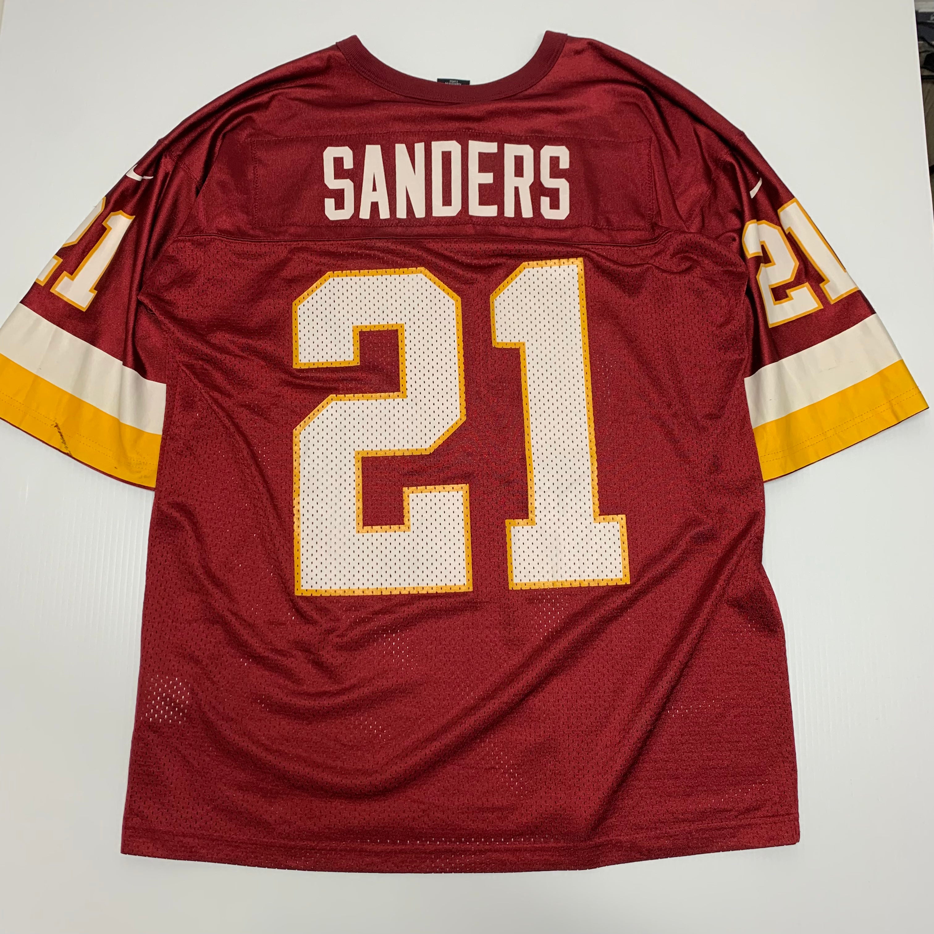 90s Nike Barry Sanders Jersey L