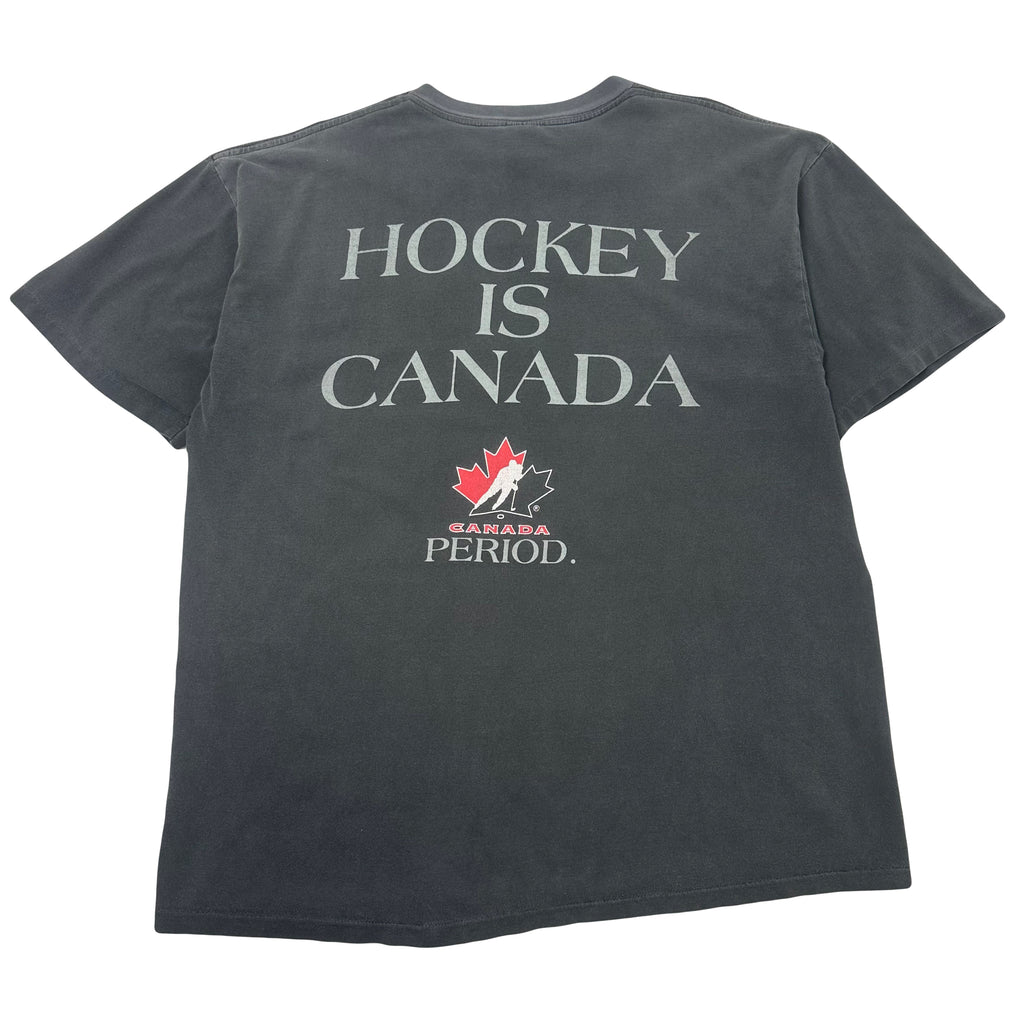 90s Starter Canada Hockey Graphic Tee XL