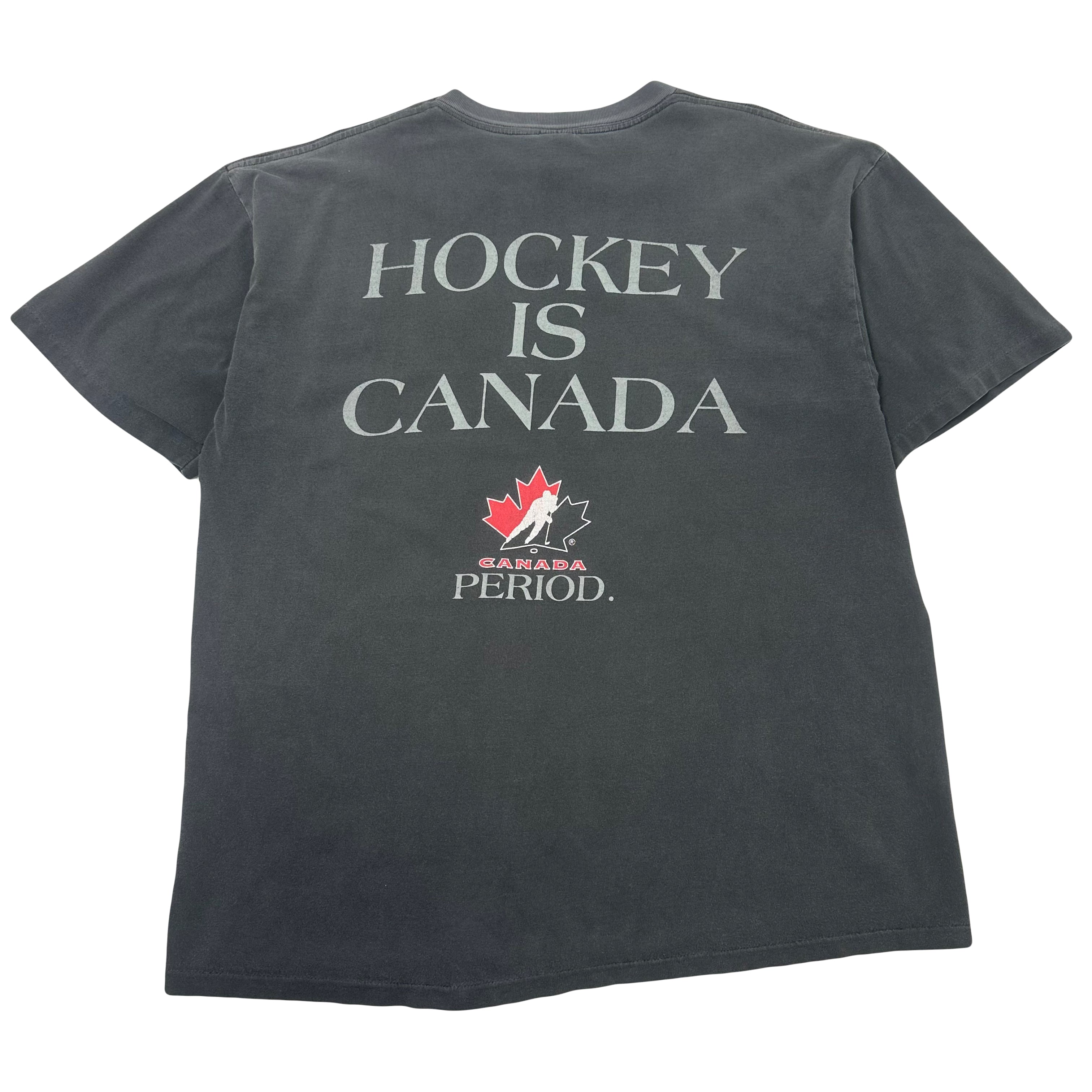 90s Starter Canada Hockey Graphic Tee XL