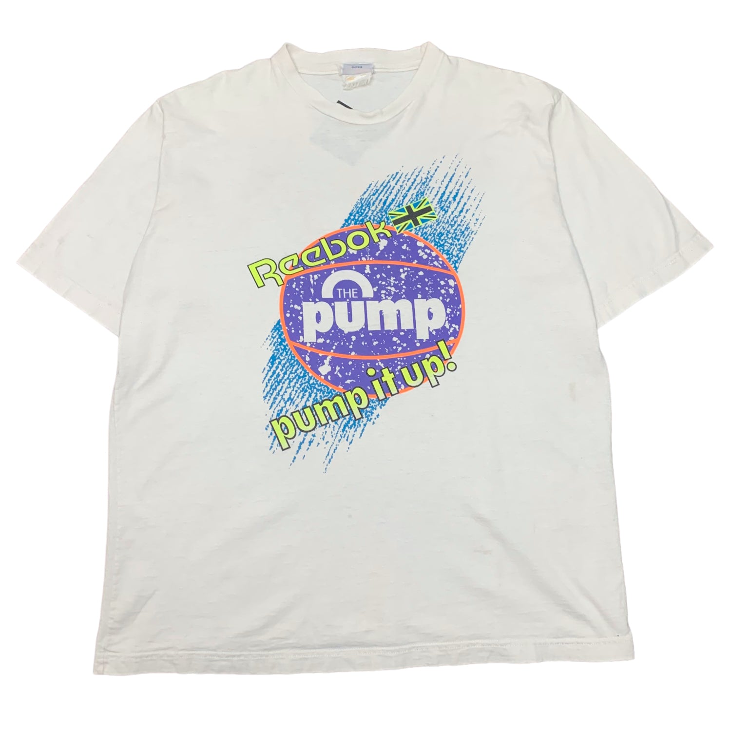 90s Reebok Pump Tee L