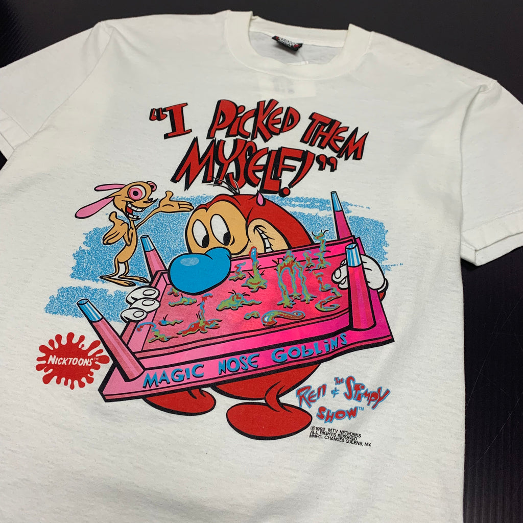 90s Ren & Stimpy Tee L
