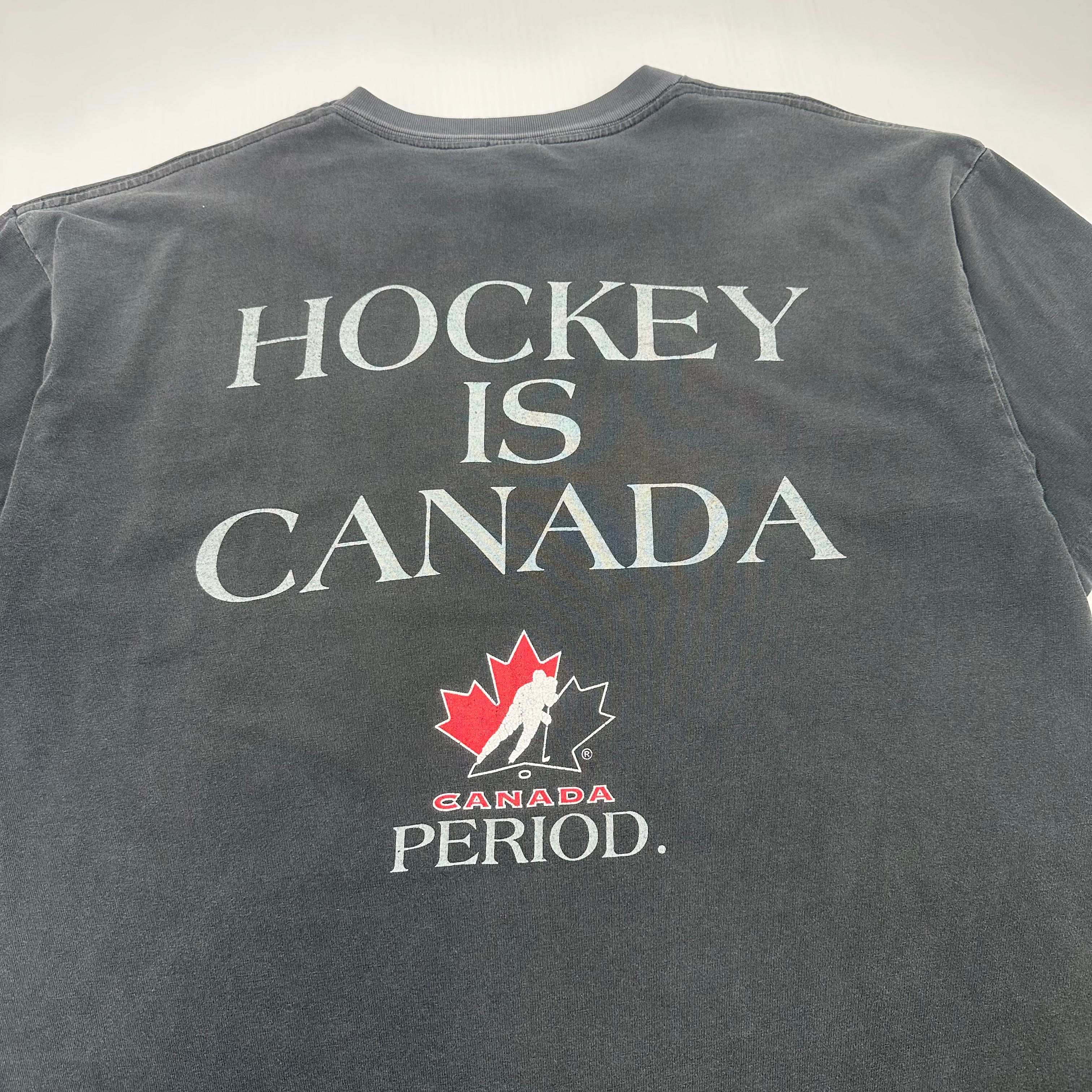 90s Starter Canada Hockey Graphic Tee XL