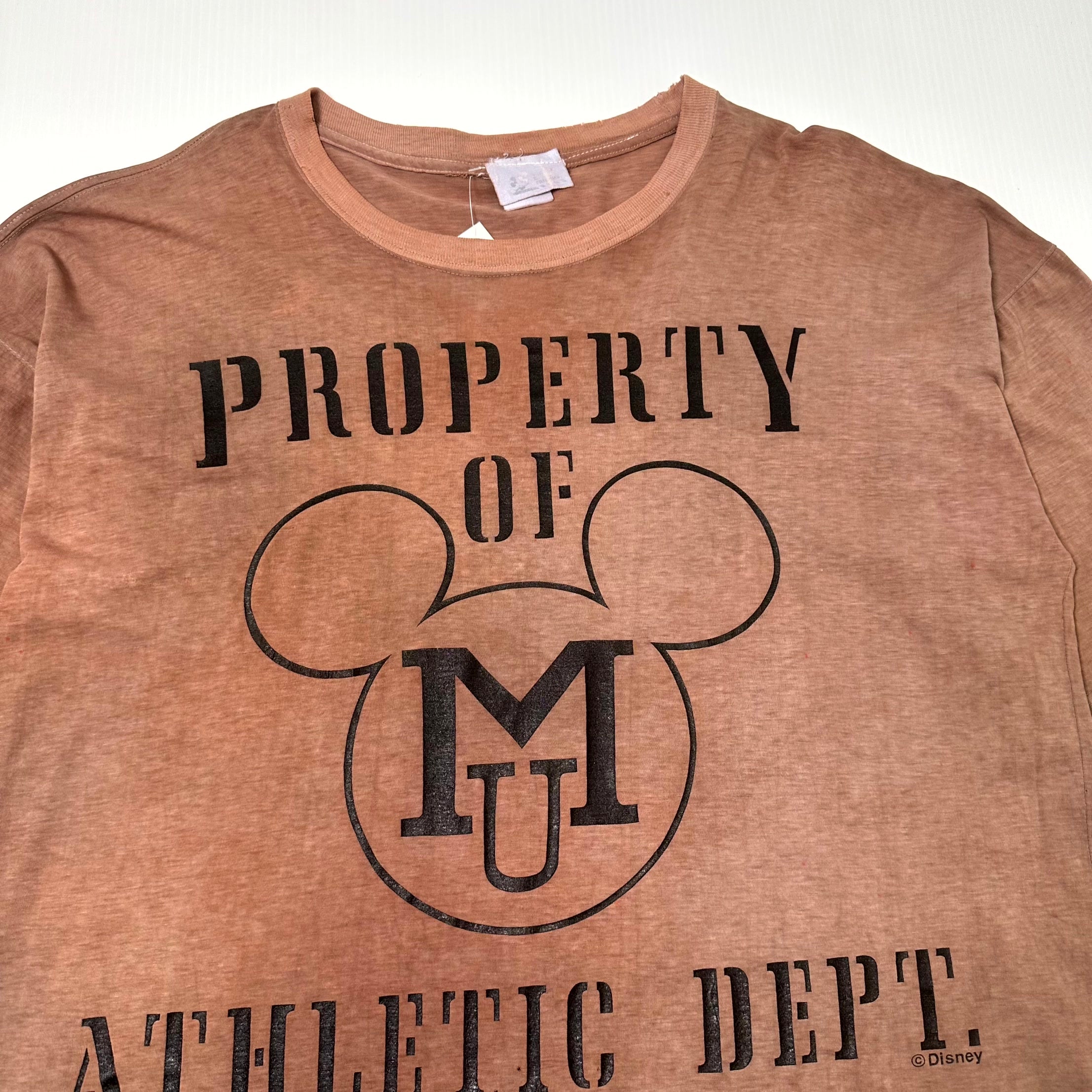 Vintage Disney Mickey University Graphic Tee XXL