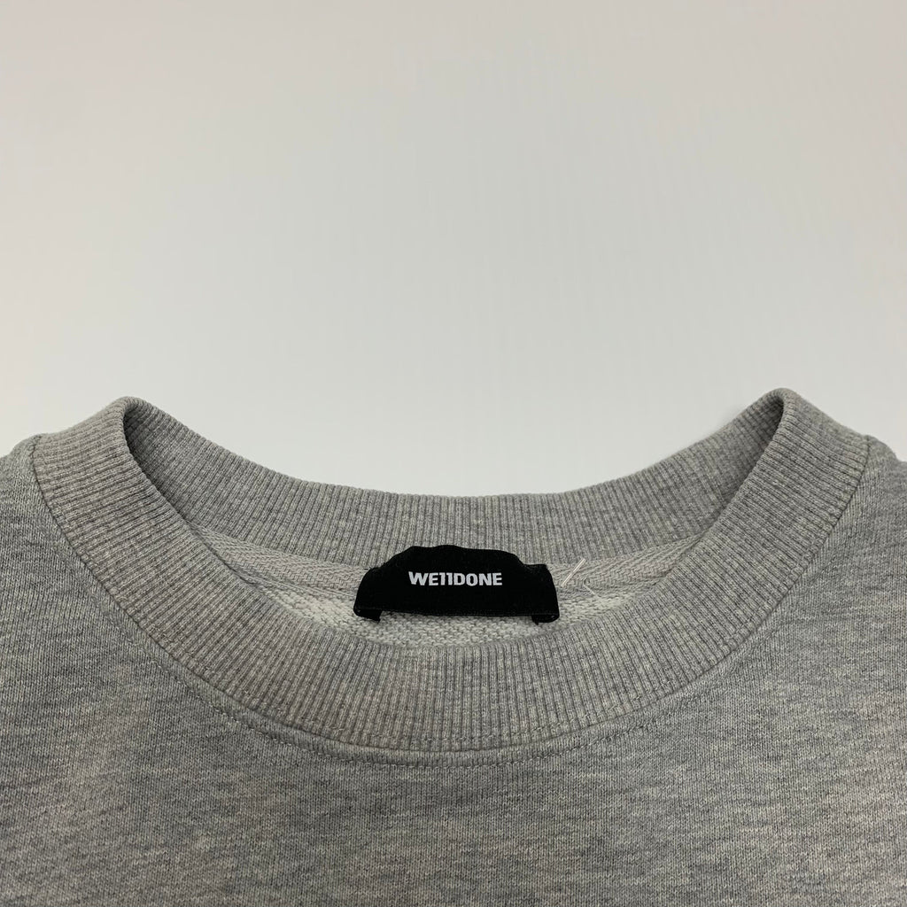 WE11DONE 3M Crewneck XS