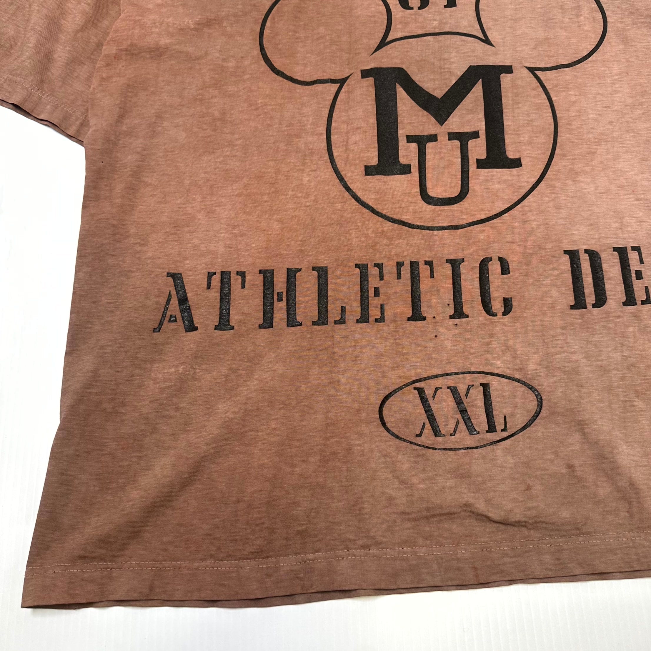 Vintage Disney Mickey University Graphic Tee XXL