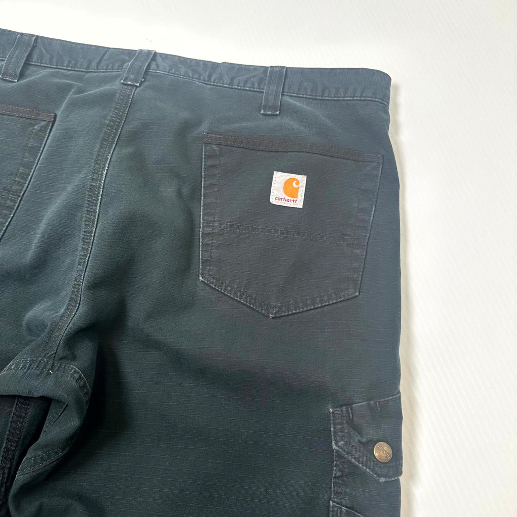 Vintage Carhartt Ripstop Utility Cargo Shorts 38