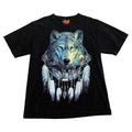 Wolf Front/ Back Graphic Tee L