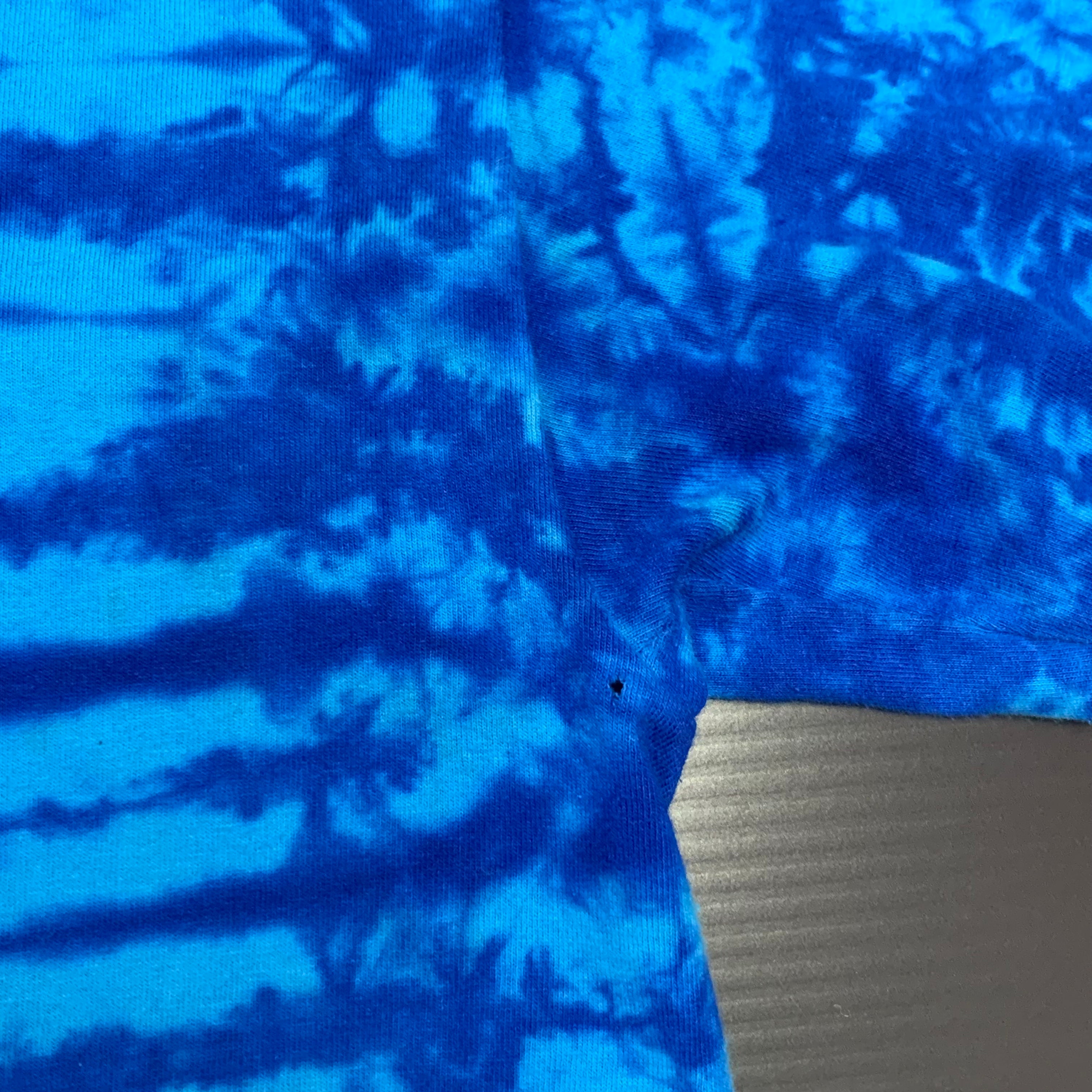 Blue Tie-Dye Harley Davidson Tee L