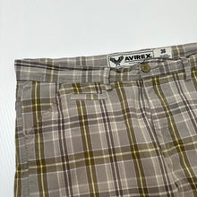 Load image into Gallery viewer, Y2K Avirex Plaid Bermuda Shorts 36
