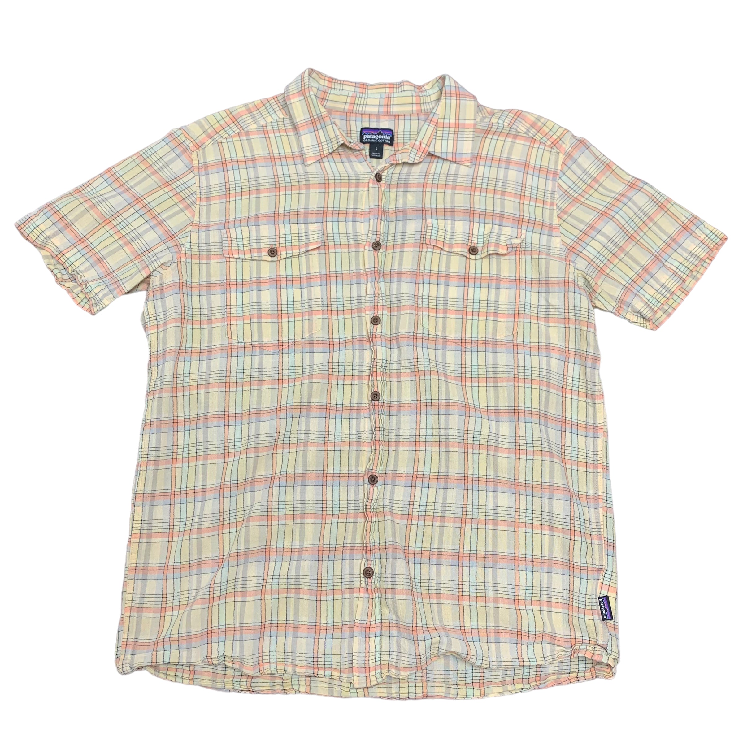 Patagonia Plaid SS Shirt L