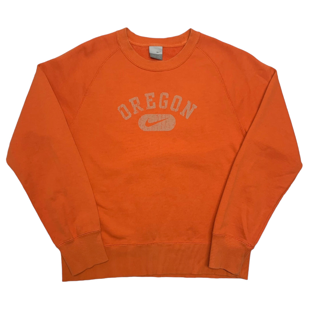 Y2K Nike Orange Oregon Crewneck M