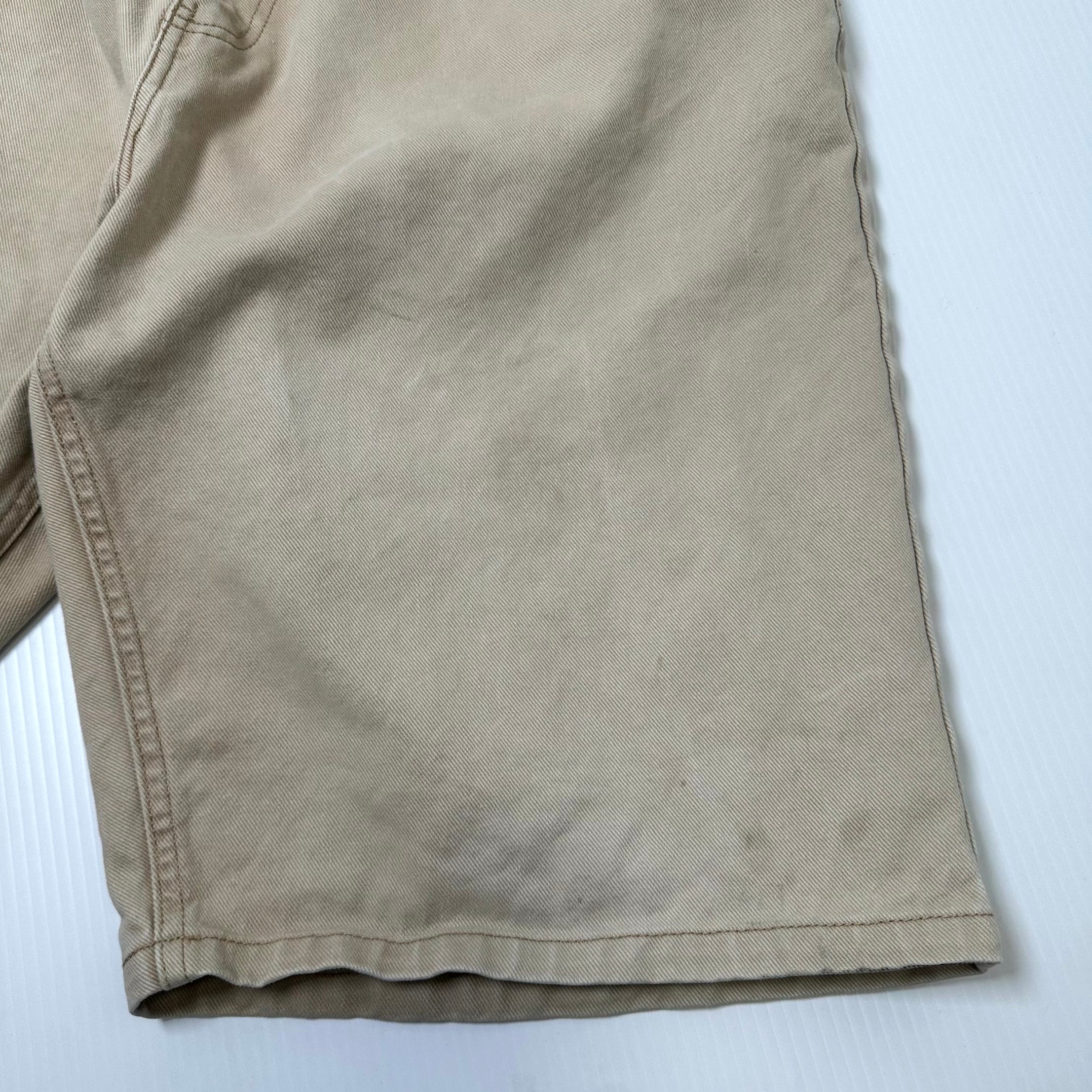 Vintage Webs Relaxed Fit Canvas Shorts 40