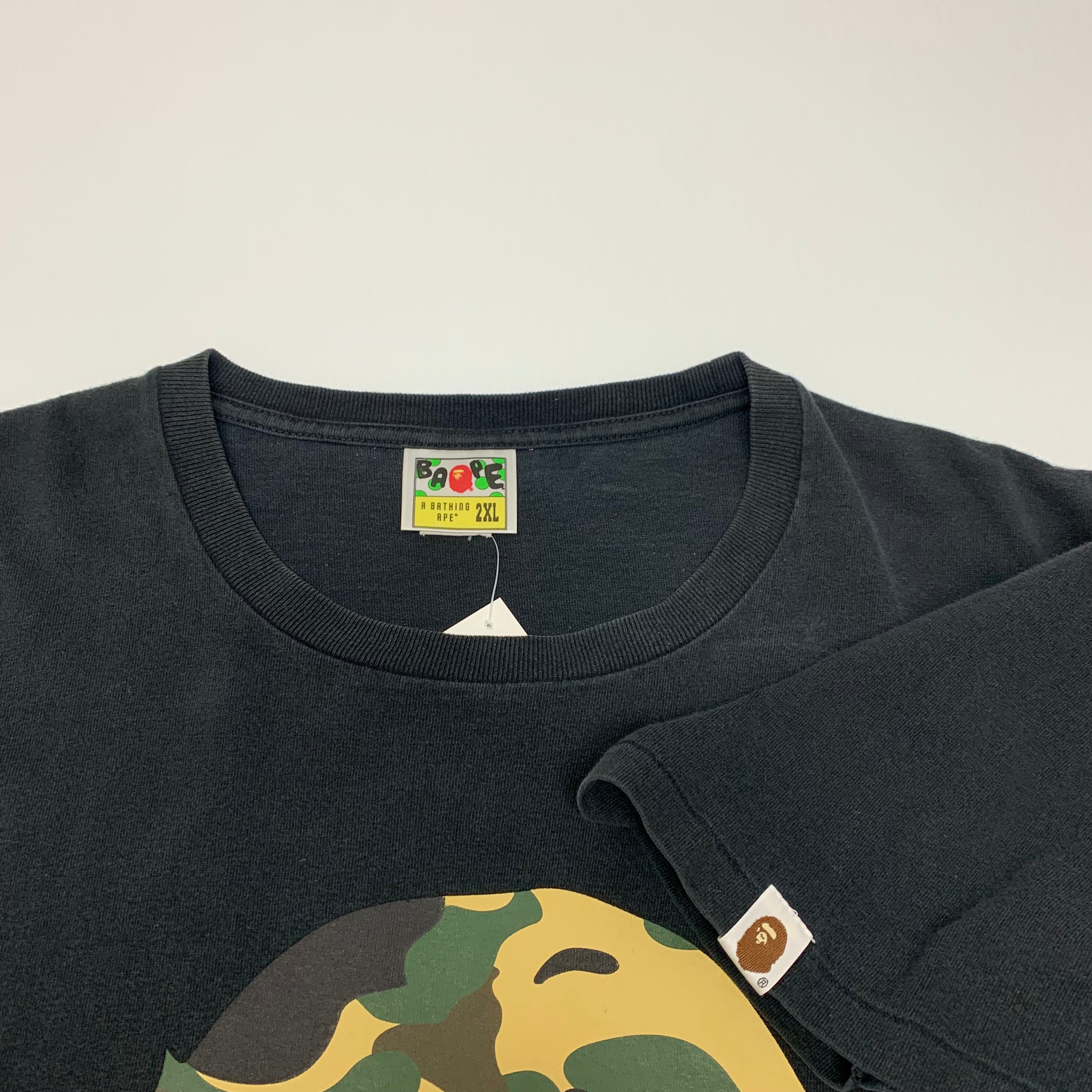 Bape Camo Head Tee XXL