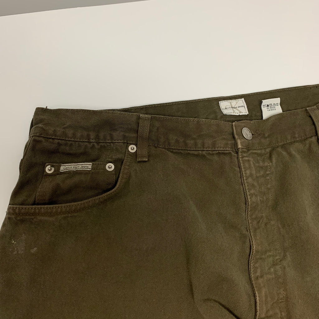Calvin Klein Brown Denim 37