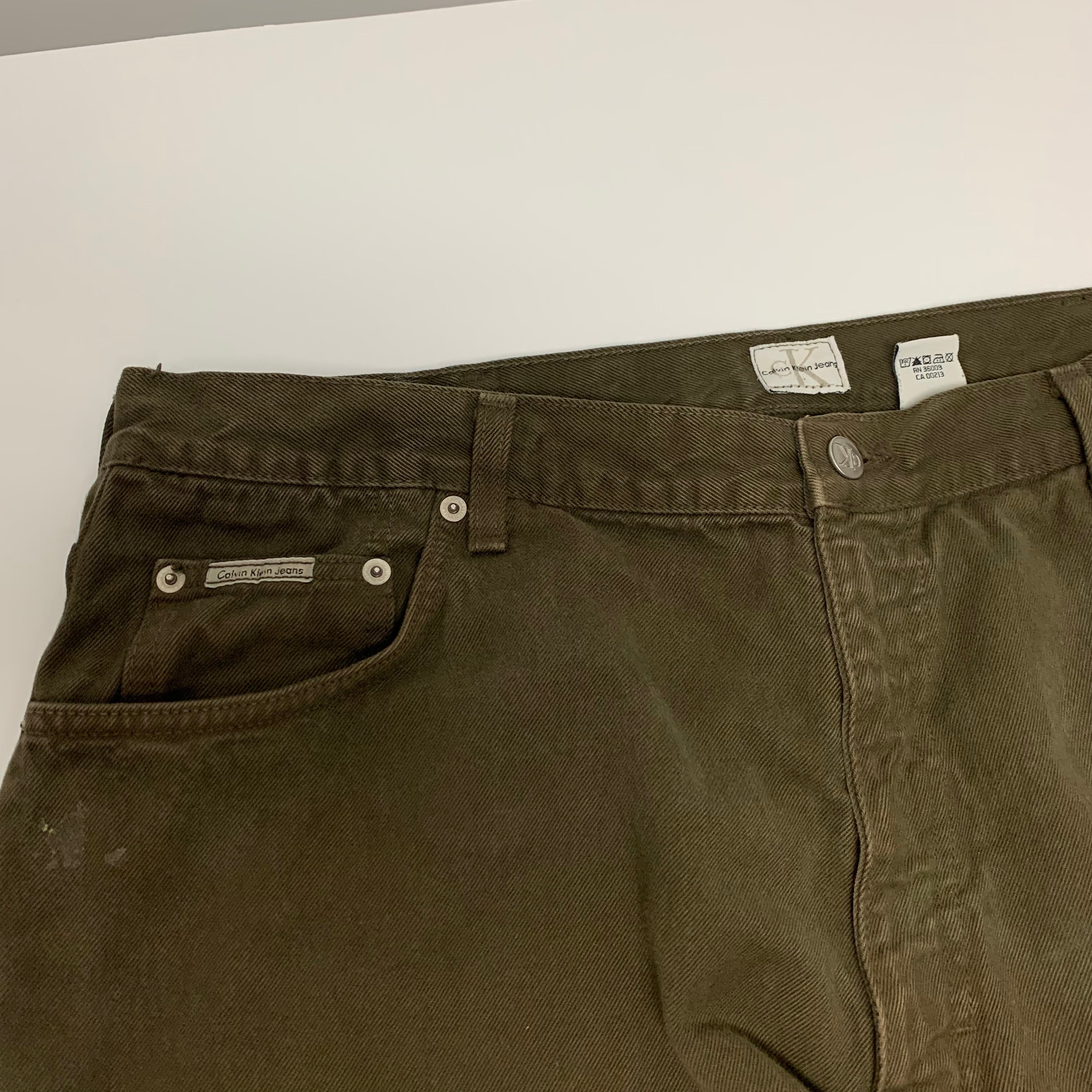 Calvin Klein Brown Denim 37