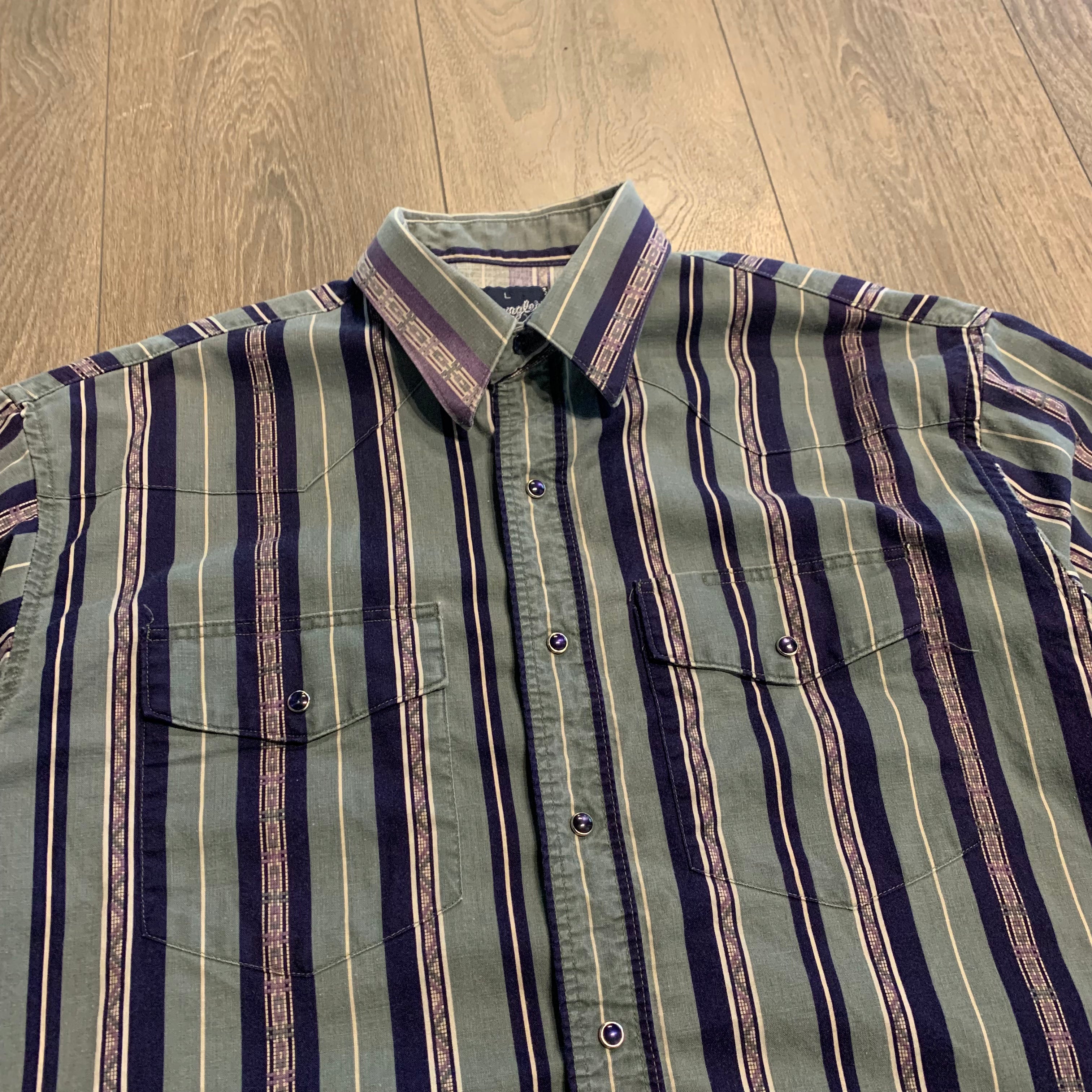 Wrangler Western Polo Shirt L