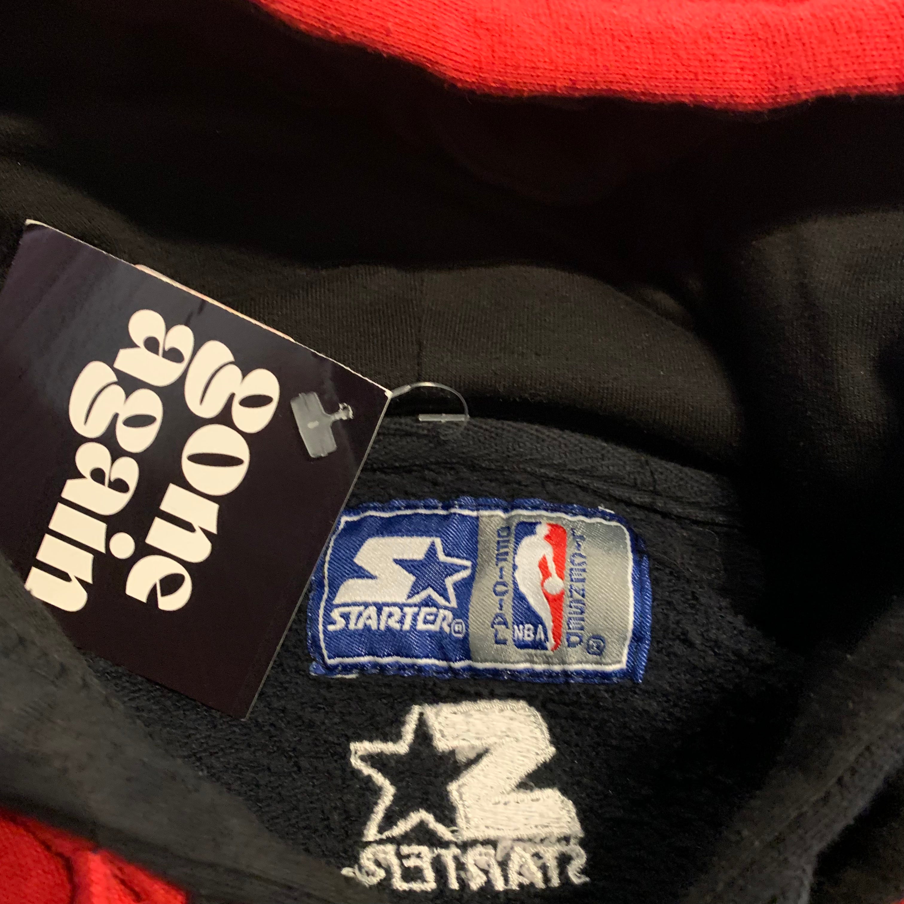 90s Chicago Bulls Starter Hoodie M
