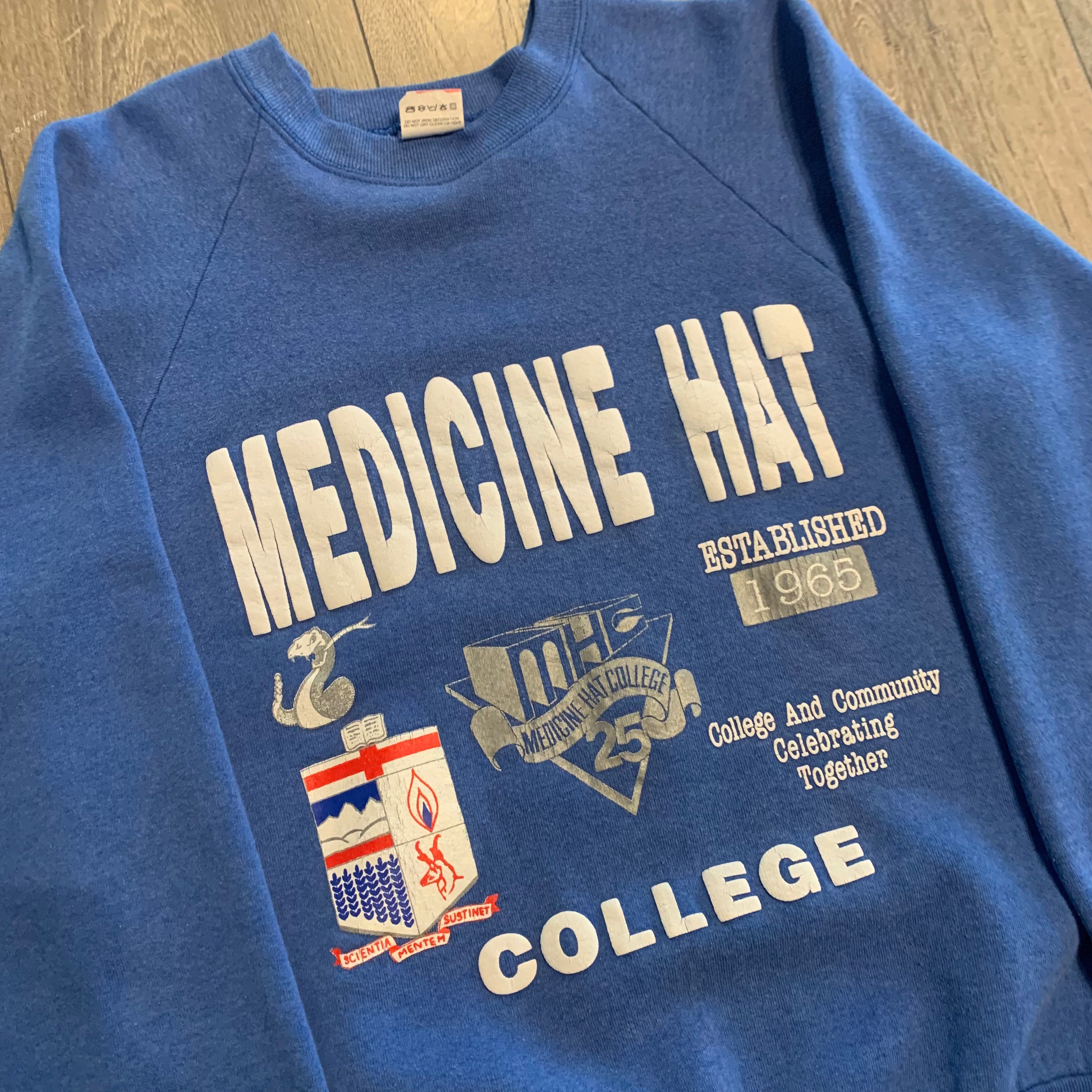 Vintage Medicine Hat Crewneck L