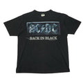 2001 AC/DC Back In Black Tee L